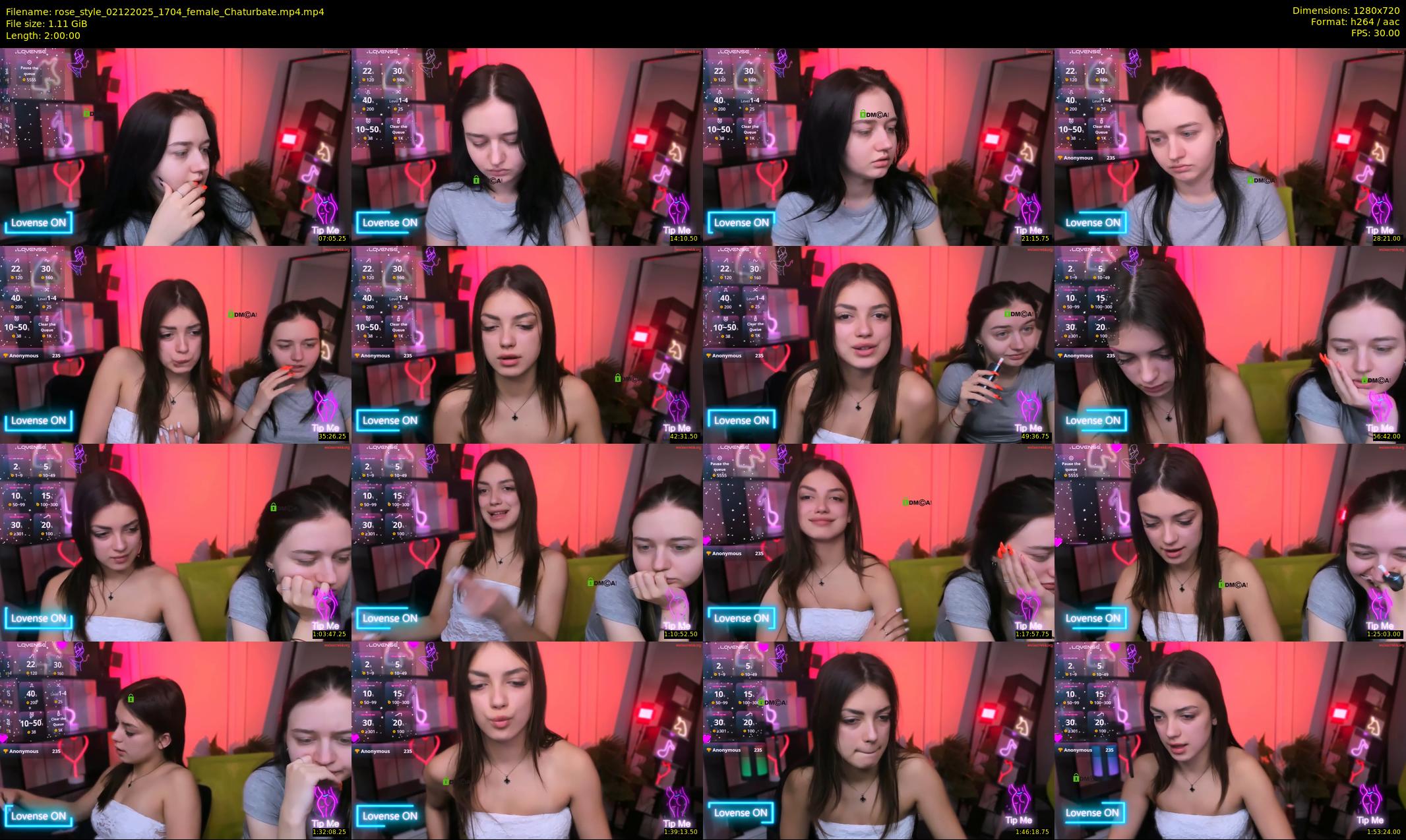 rose_style — 120 minute Chaturbate couple cam show recording, 720p, Dec 2, 2025