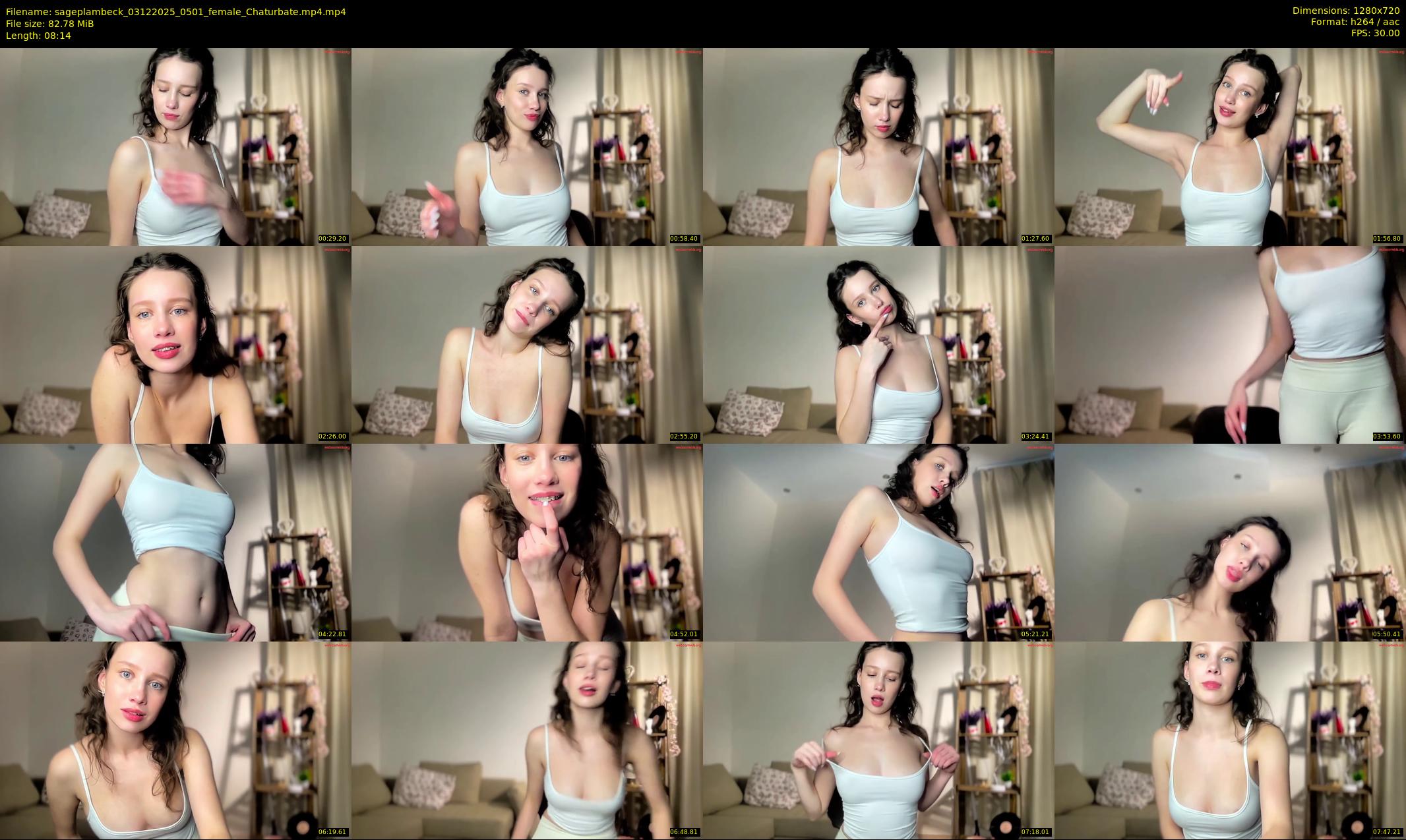 sageplambeck — 9 minute Chaturbate female cam show recording, 720p, Dec 3, 2025