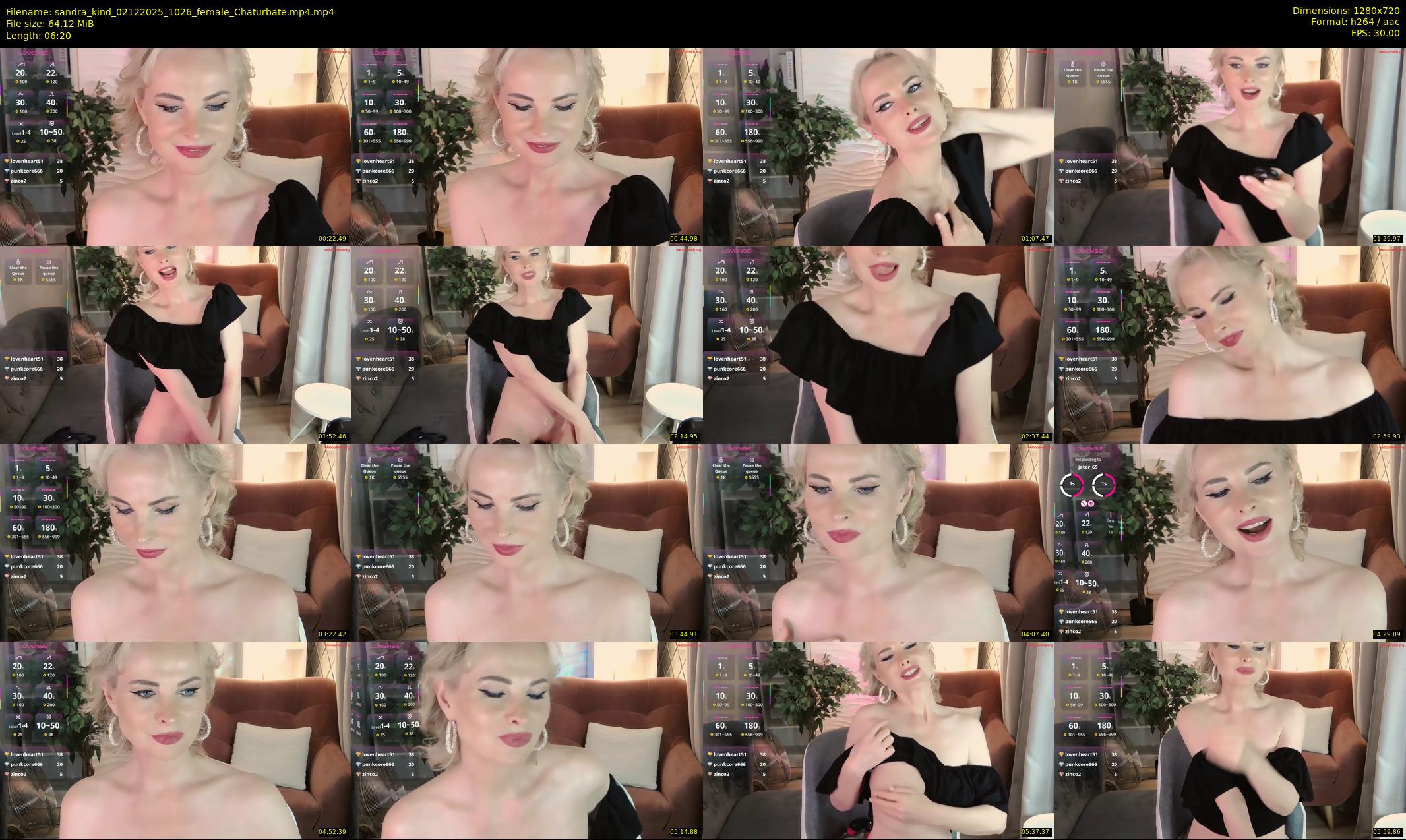 sandra_kind — 7 minute Chaturbate female cam show recording, 720p, Dec 2, 2025
