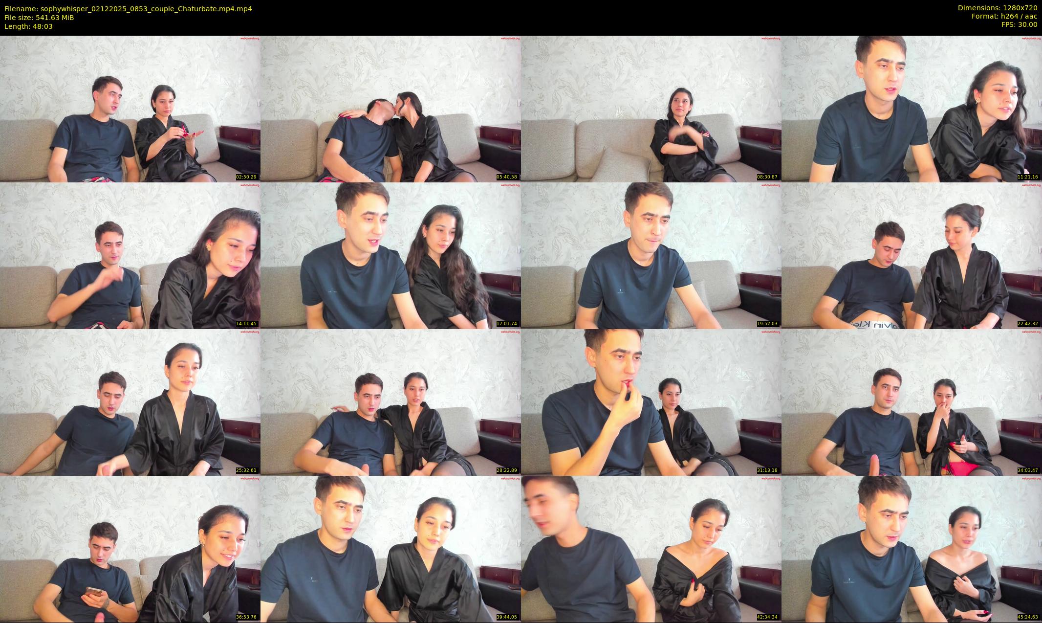 sophywhisper — 49 minute Chaturbate couple cam show recording, 720p, Dec 2, 2025