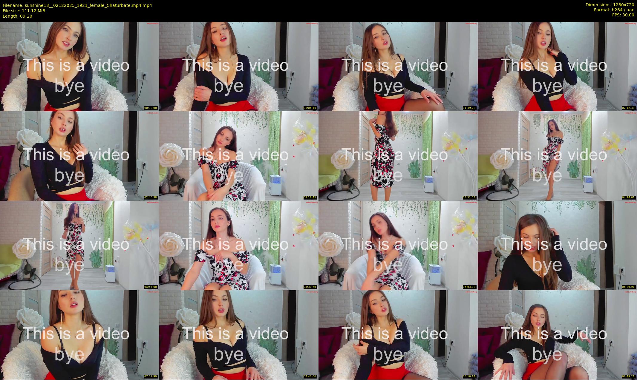 sunshine13_ — 10 minute Chaturbate female cam show recording, 720p, Dec 2, 2025