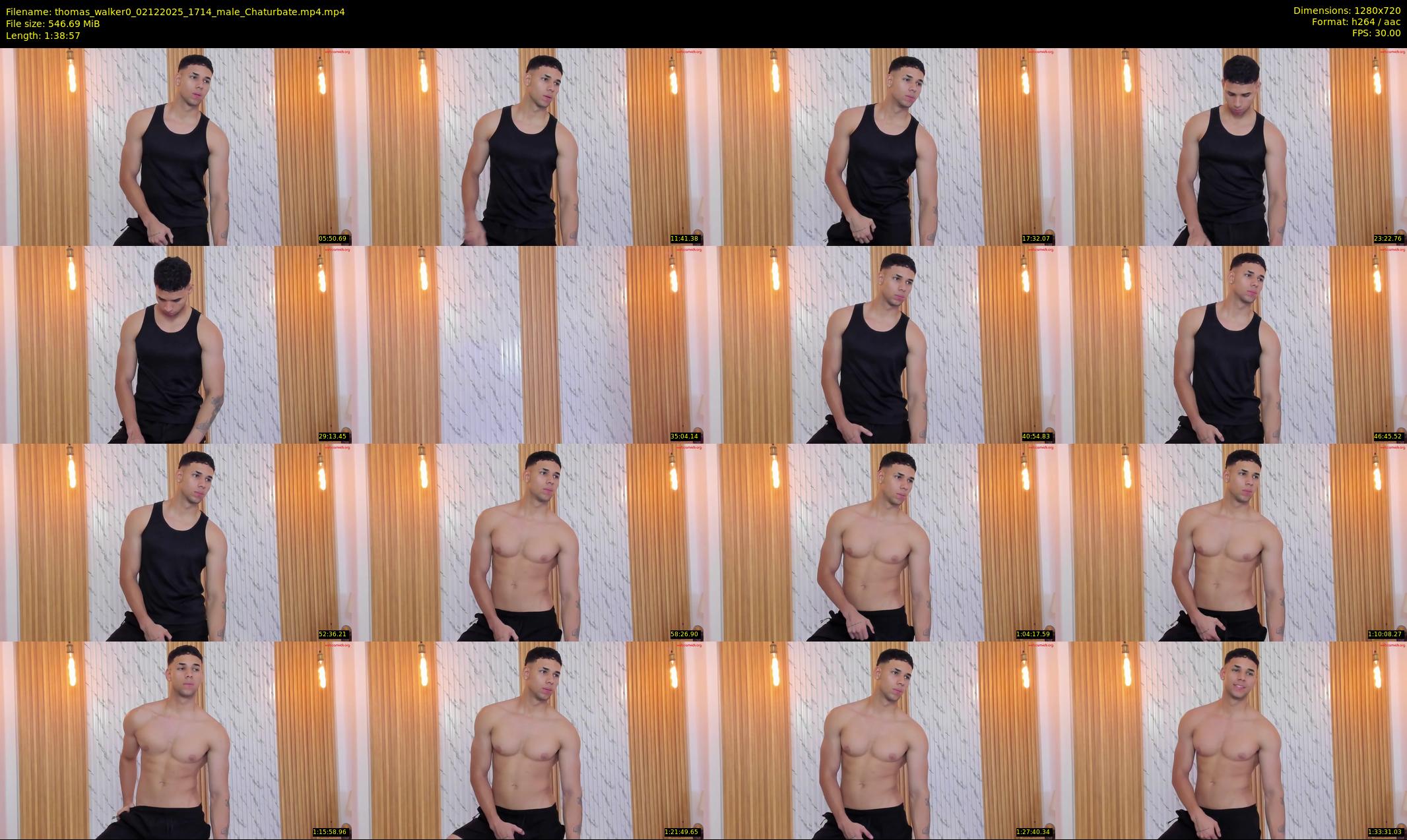 thomas_walker0 — 99 minute Chaturbate male cam show recording, 720p, Dec 2, 2025