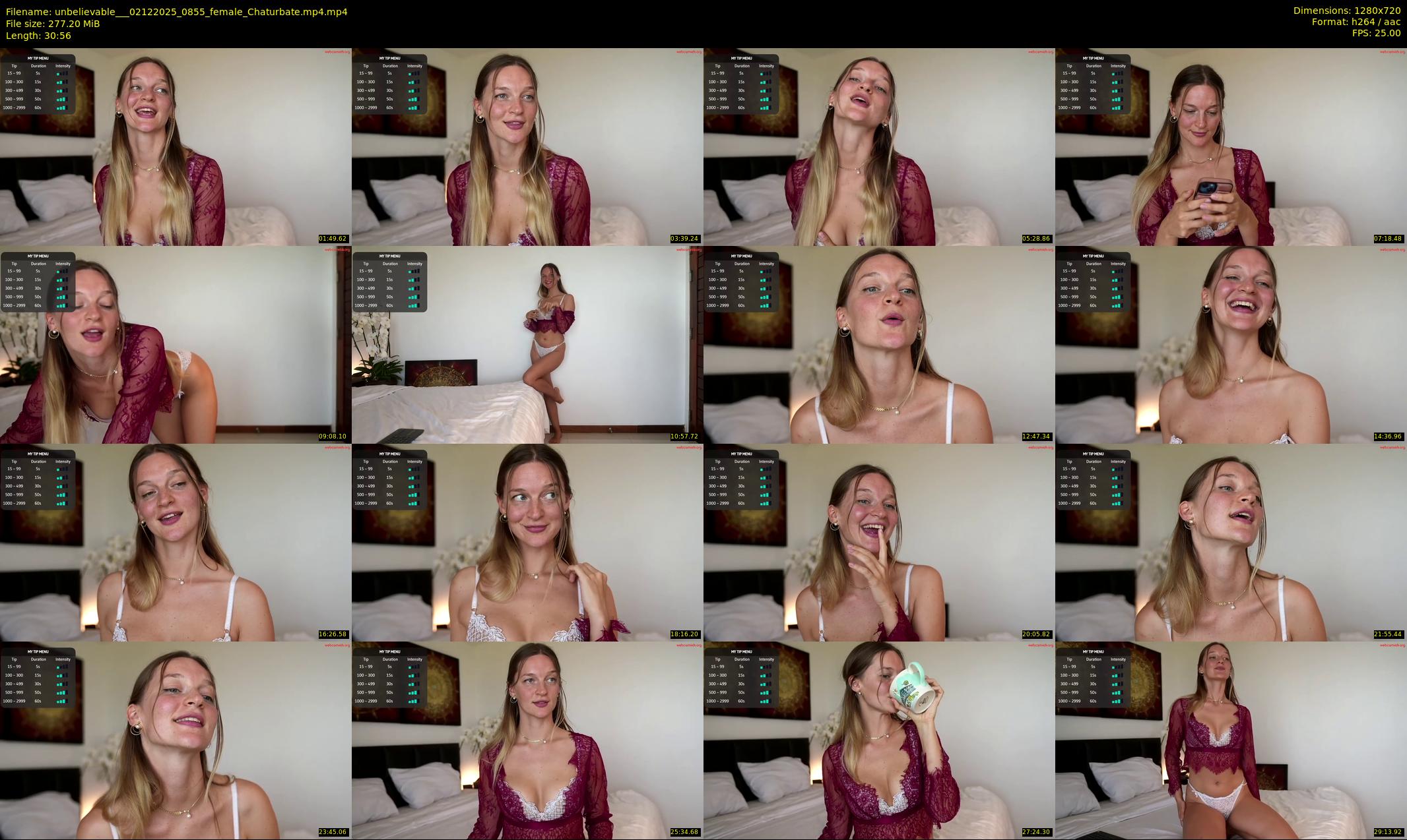 unbelievable__ — 31 minute Chaturbate female cam show recording, 720p, Dec 2, 2025