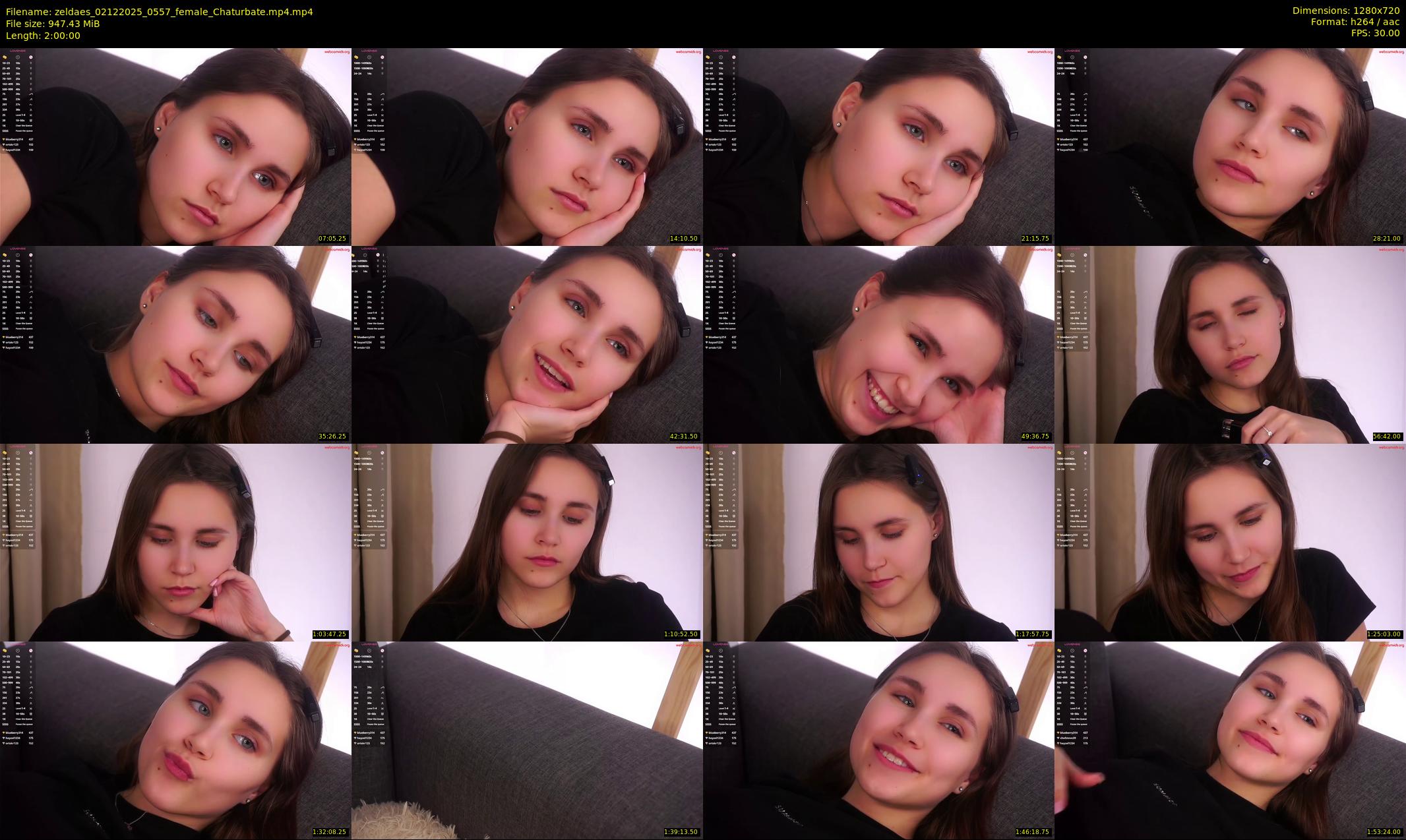 zeldaes — 120 minute Chaturbate female cam show recording, 720p, Dec 2, 2025