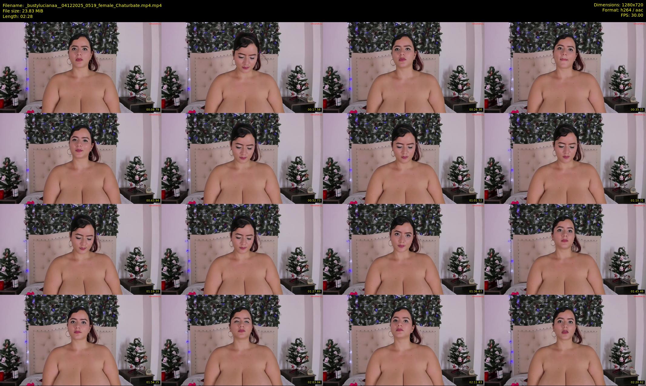 _bustylucianaa_ — 3 minute Chaturbate female cam show recording, 720p, Dec 4, 2025