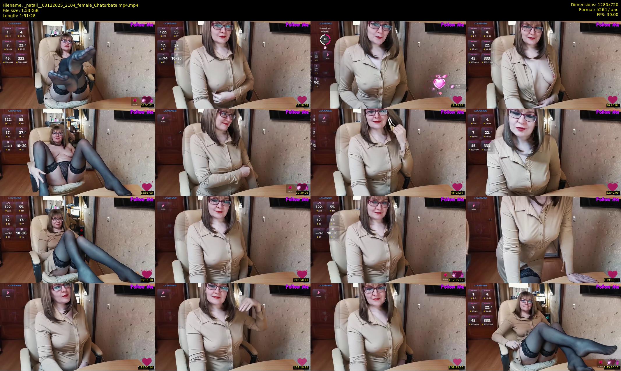 _natali_ — 112 minute Chaturbate female cam show recording, 720p, Dec 3, 2025