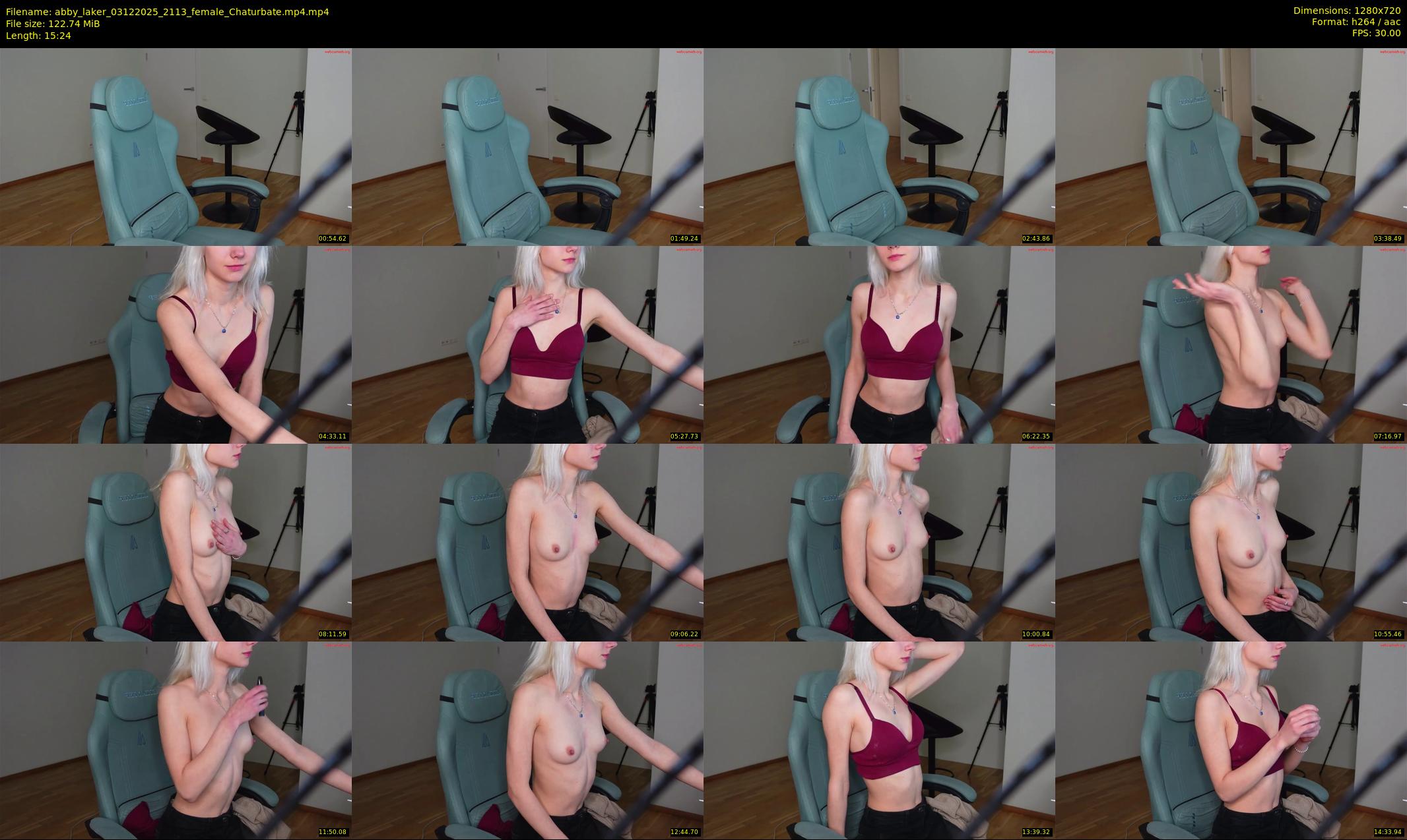 abby_laker — 16 minute Chaturbate female cam show recording, 720p, Dec 3, 2025