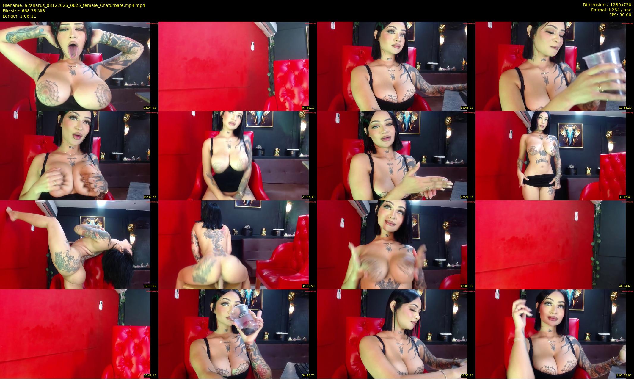 aitanarus — 67 minute Chaturbate female cam show recording, 720p, Dec 3, 2025