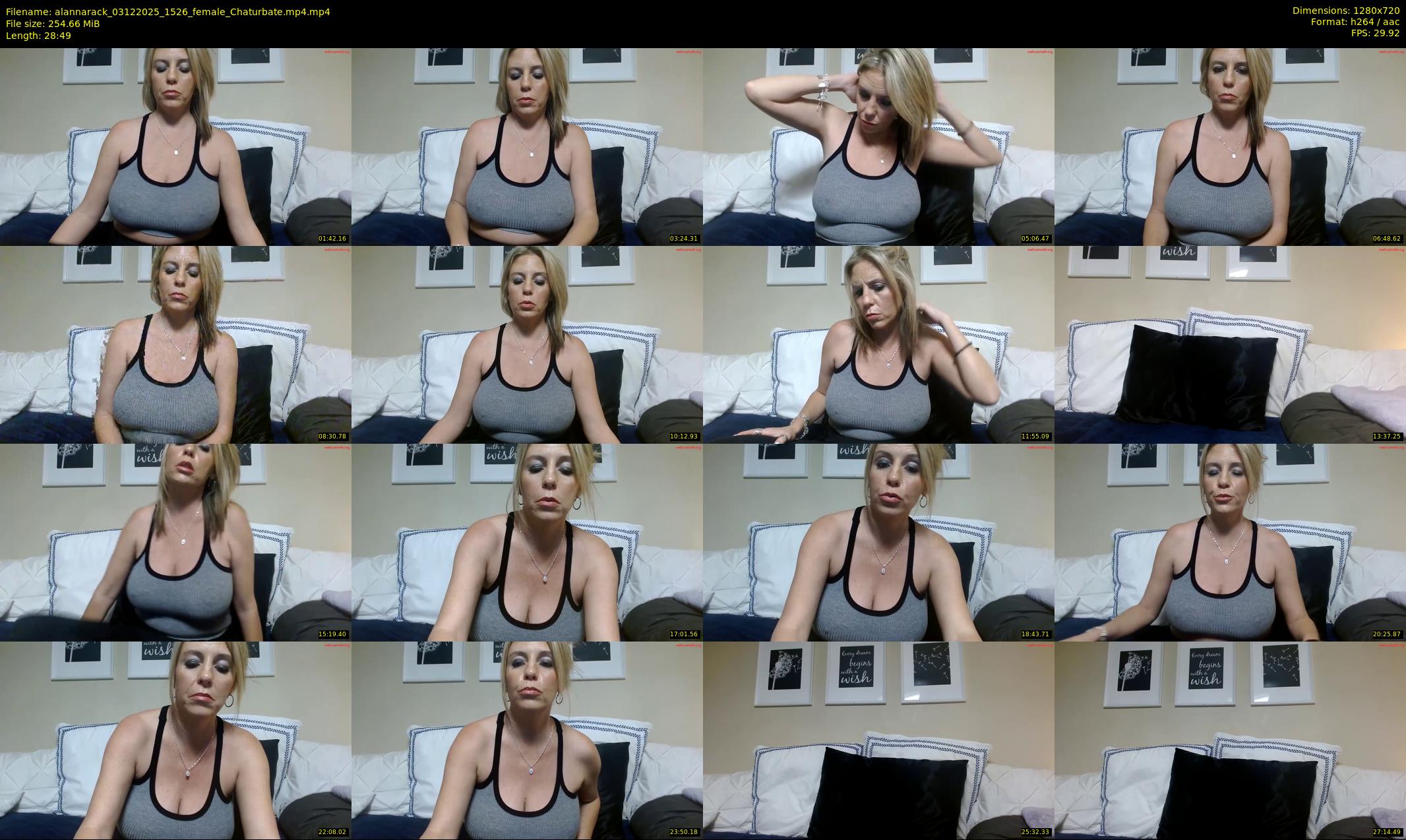 alannarack — 29 minute Chaturbate female cam show recording, 720p, Dec 3, 2025