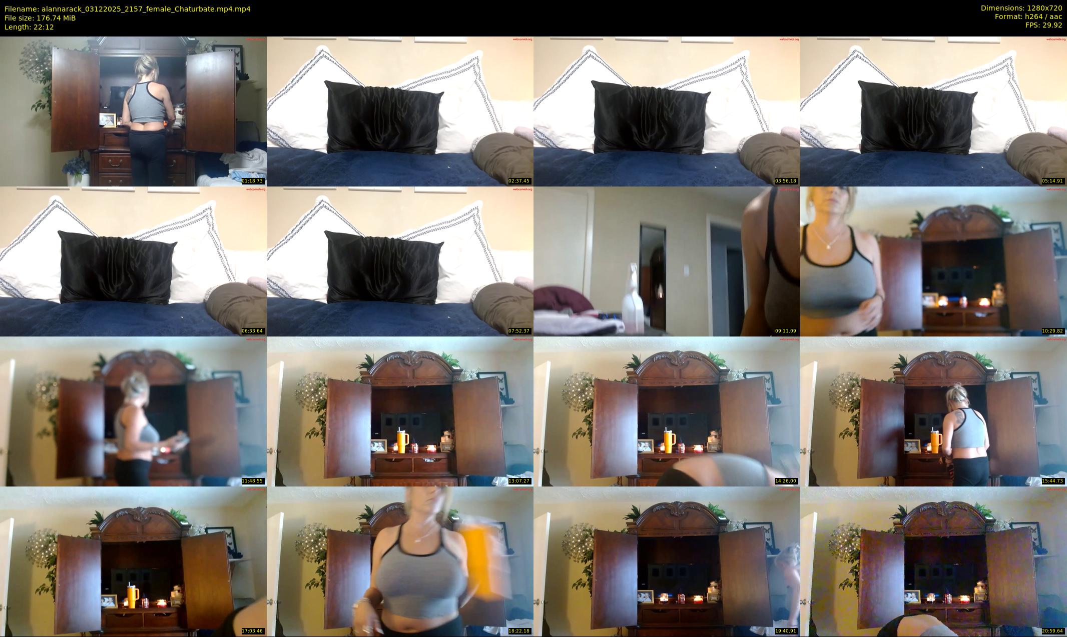 alannarack — 23 minute Chaturbate female cam show recording, 720p, Dec 3, 2025