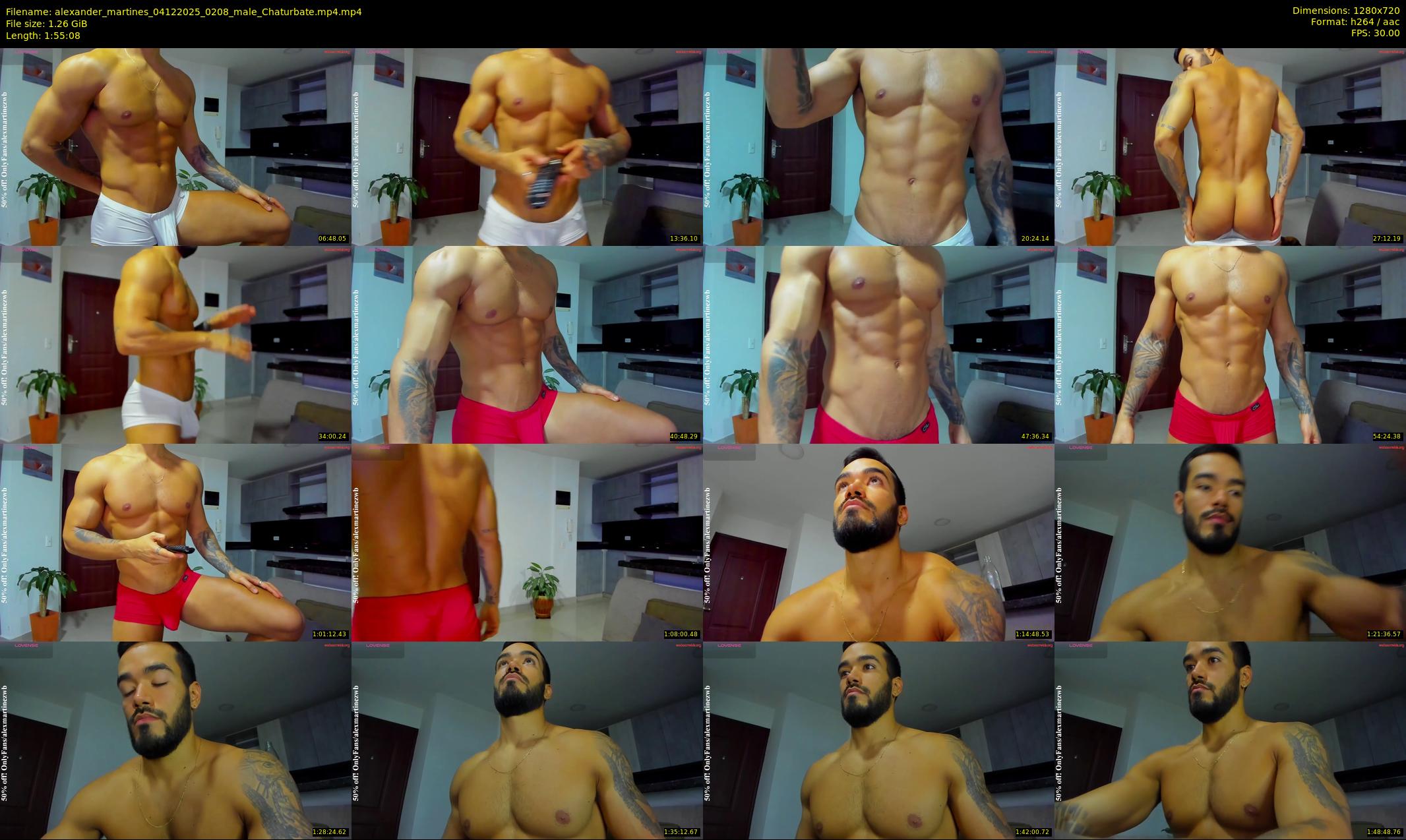 alexander_martines — 116 minute Chaturbate male cam show recording, 720p, Dec 4, 2025