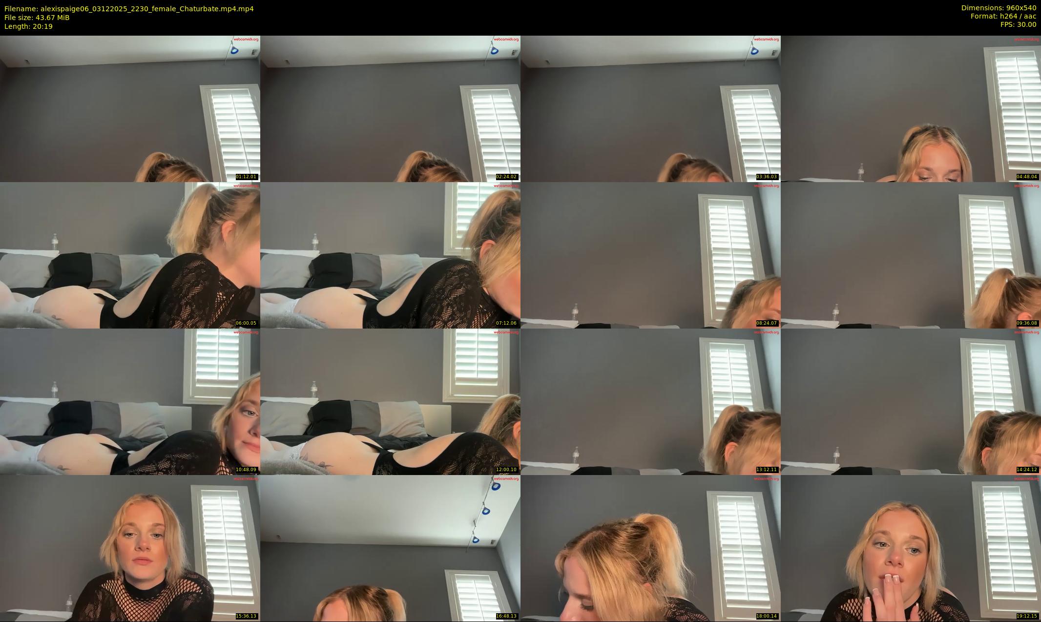 alexispaige06 — 21 minute Chaturbate female cam show recording, 480p, Dec 3, 2025