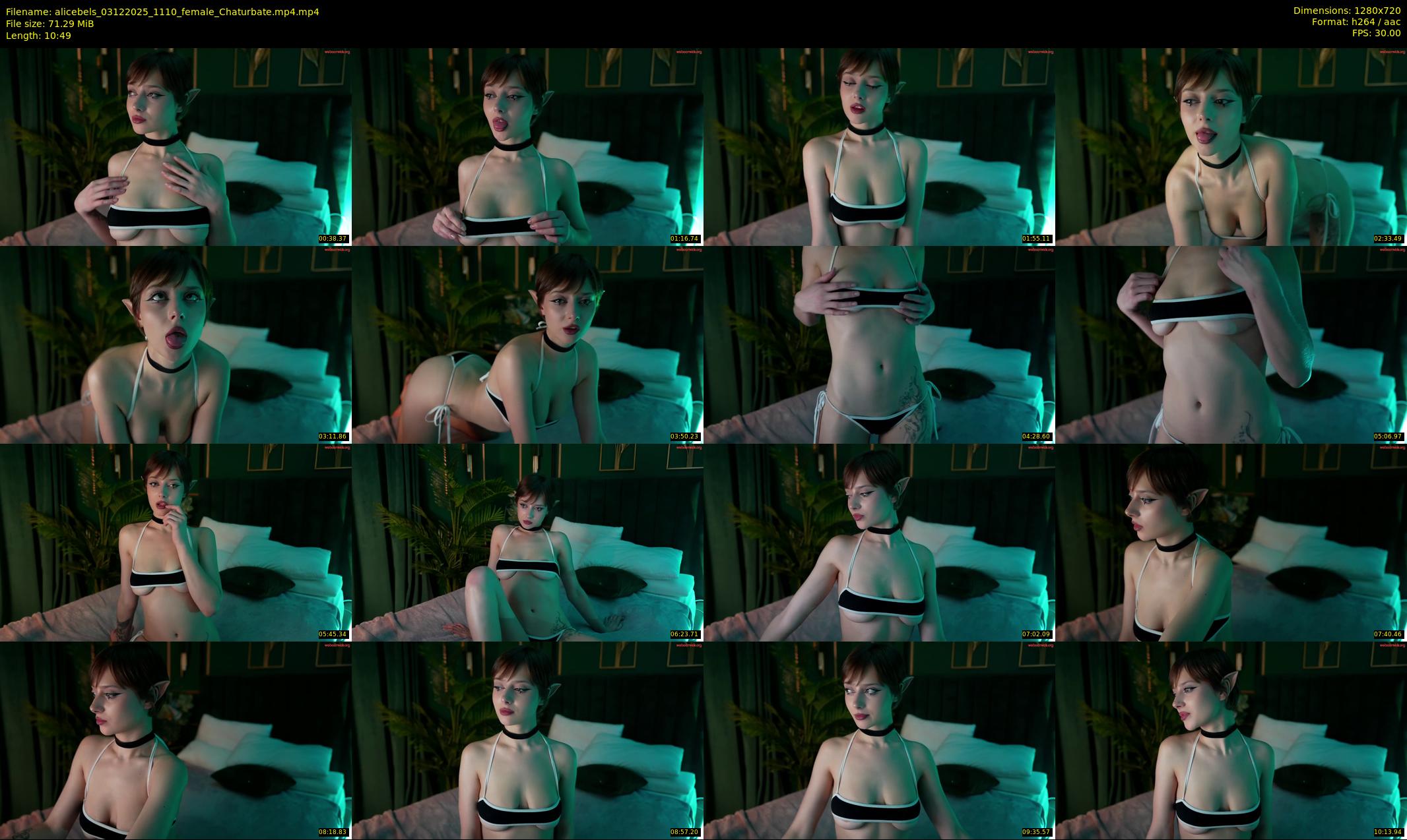 alicebels — 11 minute Chaturbate female cam show recording, 720p, Dec 3, 2025