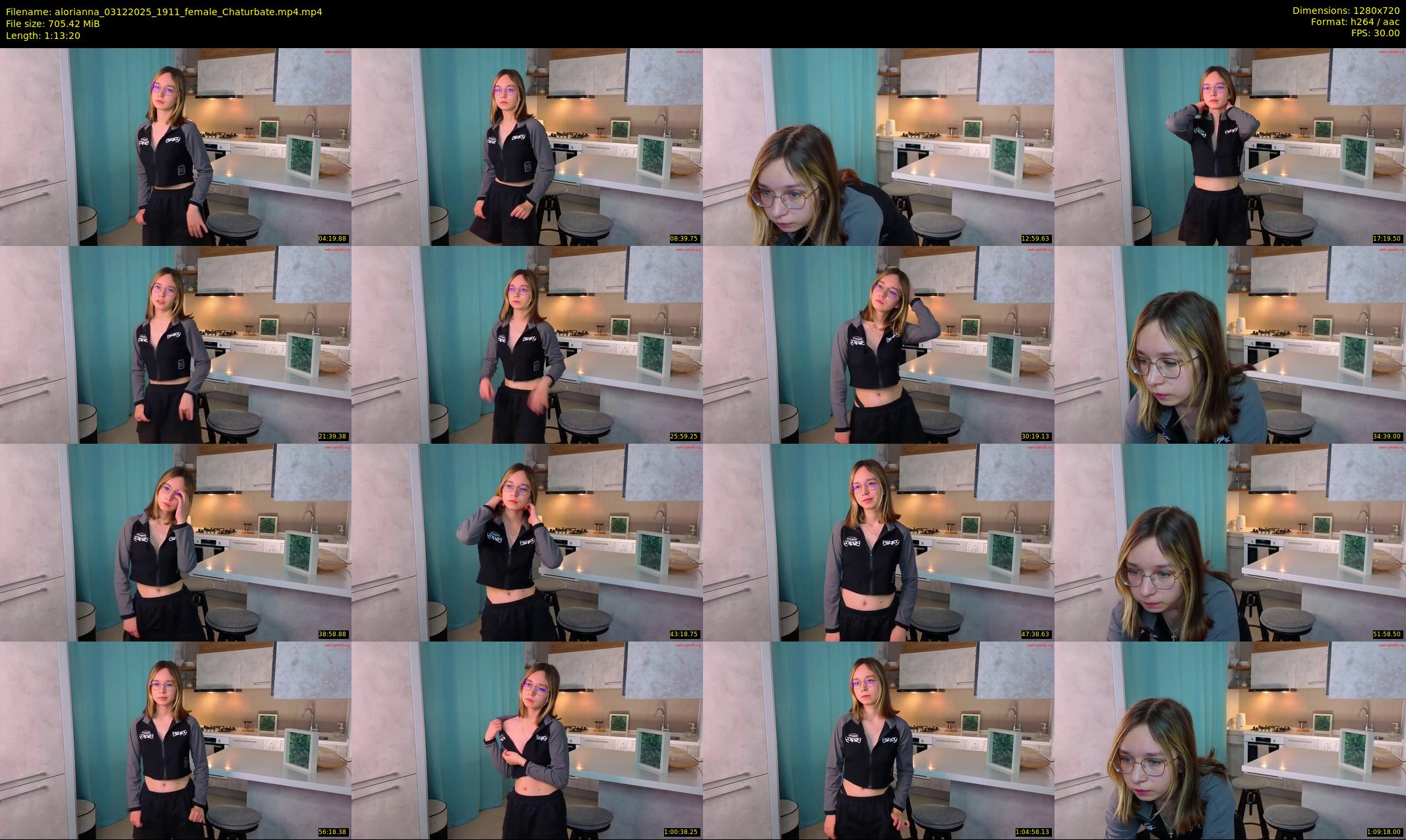 alorianna — 74 minute Chaturbate female cam show recording, 720p, Dec 3, 2025