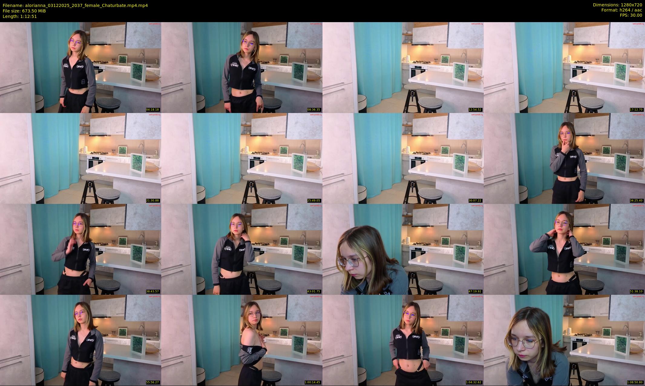 alorianna — 73 minute Chaturbate female cam show recording, 720p, Dec 3, 2025