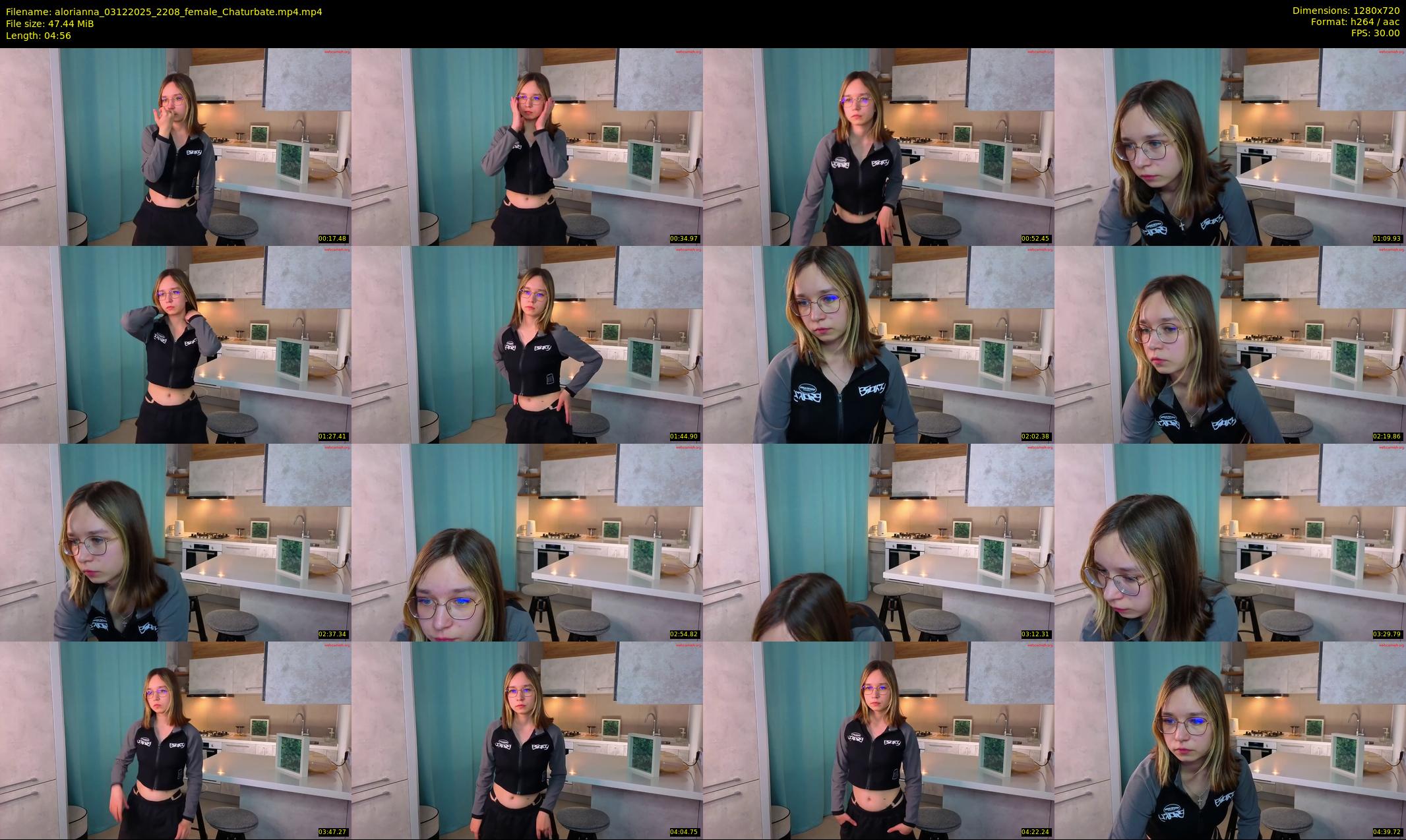 alorianna — 5 minute Chaturbate female cam show recording, 720p, Dec 3, 2025