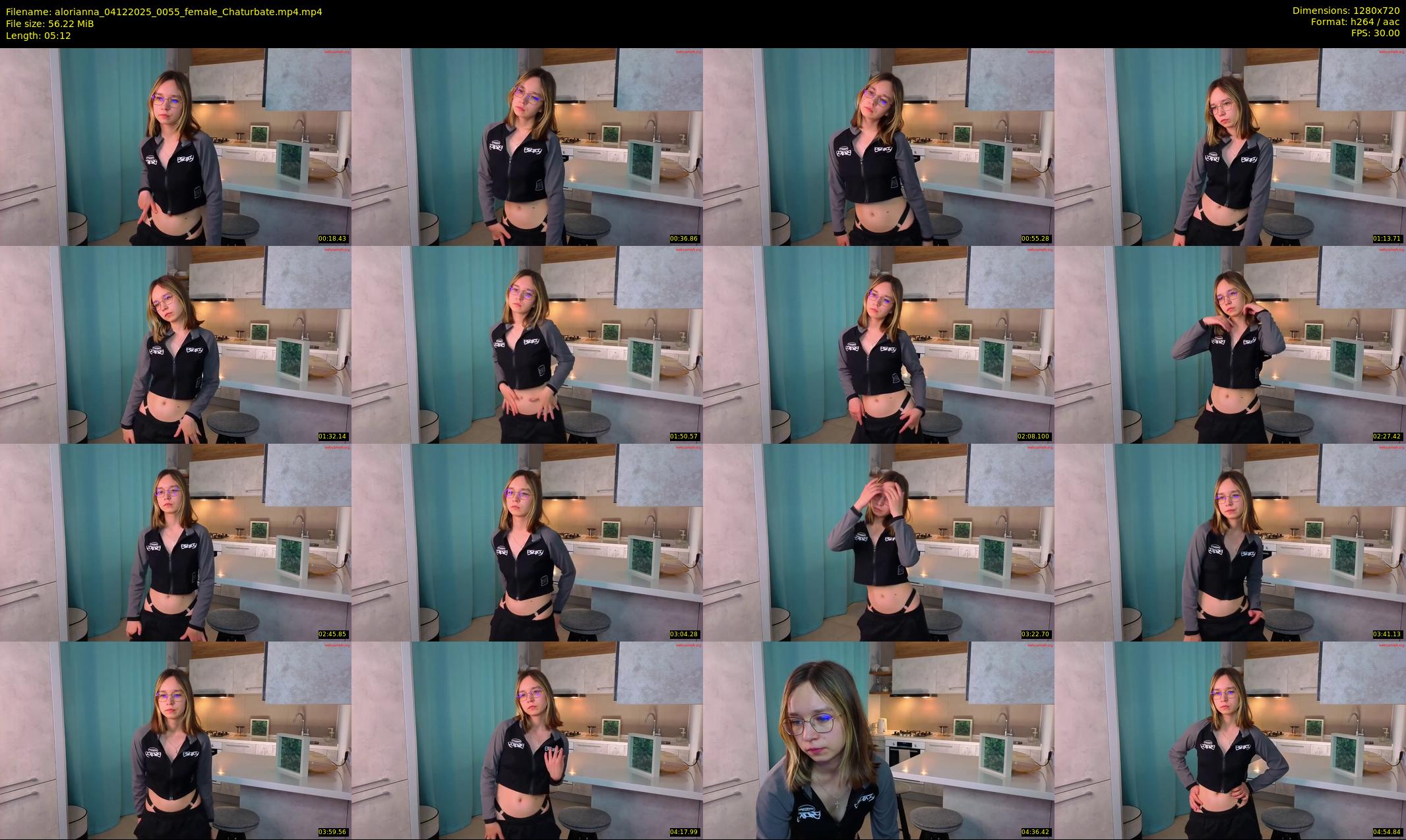 alorianna — 6 minute Chaturbate female cam show recording, 720p, Dec 4, 2025