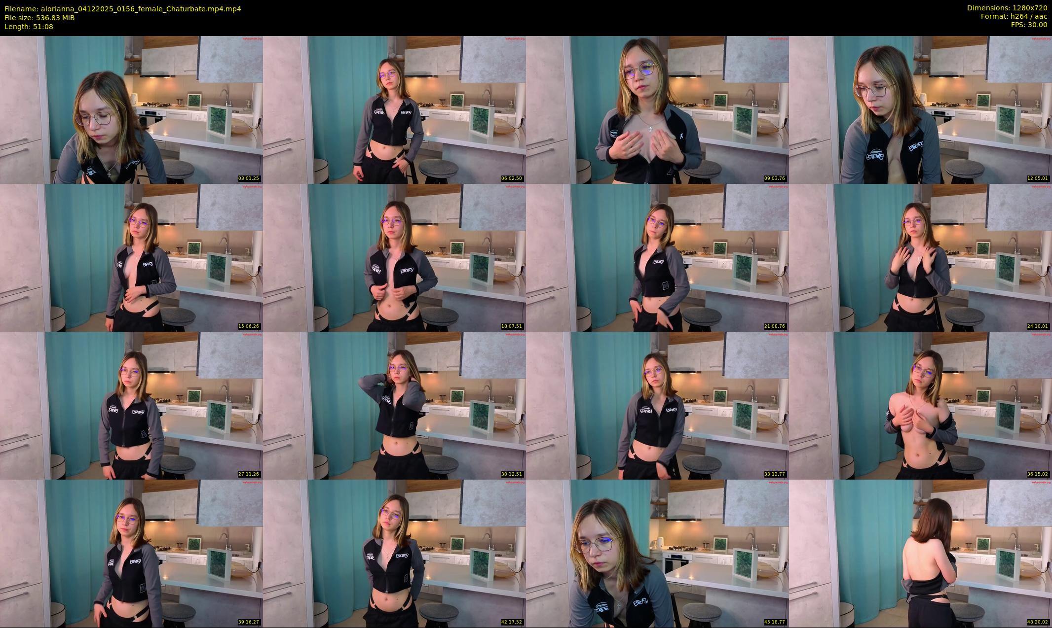 alorianna — 52 minute Chaturbate female cam show recording, 720p, Dec 4, 2025