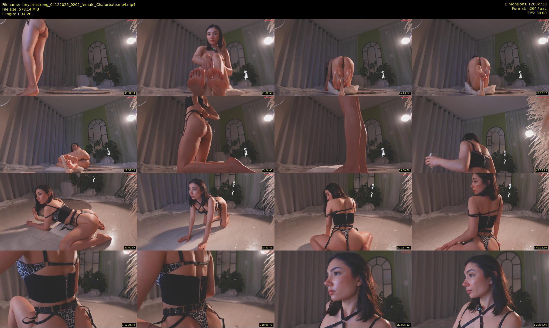 amyarmstrong — 95 minute Chaturbate female cam show recording, 720p, Dec 4, 2025