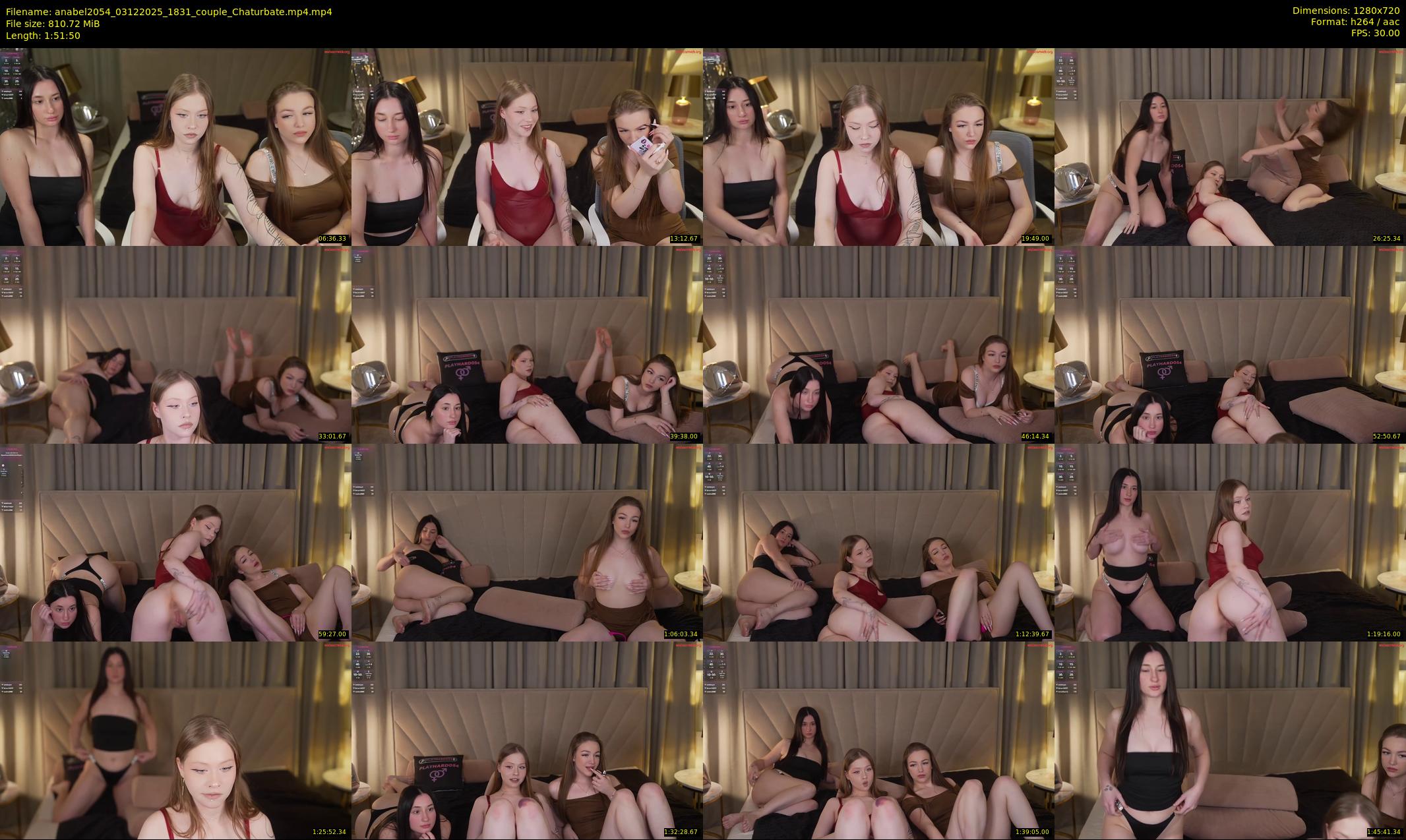 anabel2054 — 112 minute Chaturbate female cam show recording, 720p, Dec 3, 2025