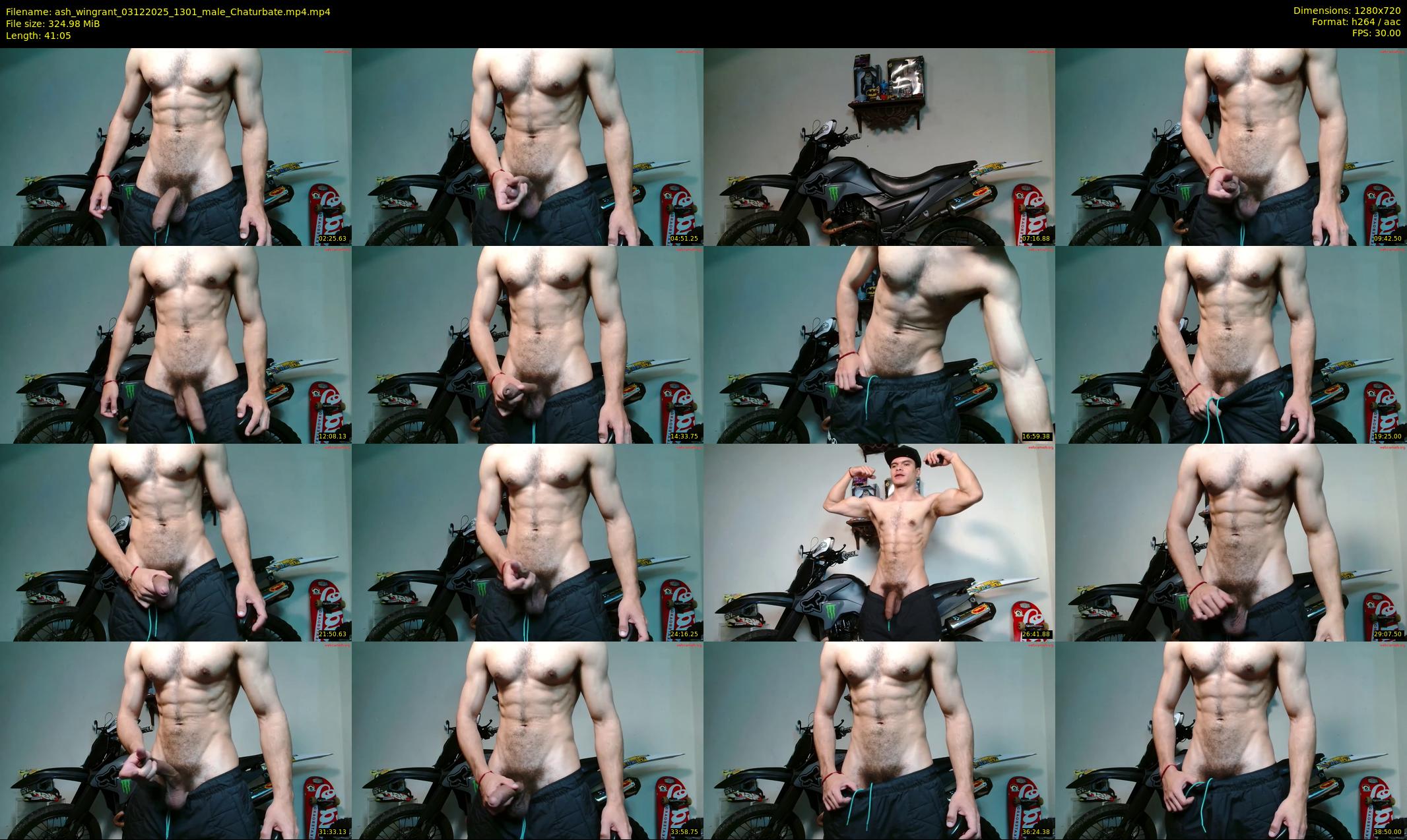 ash_wingrant — 42 minute Chaturbate male cam show recording, 720p, Dec 3, 2025
