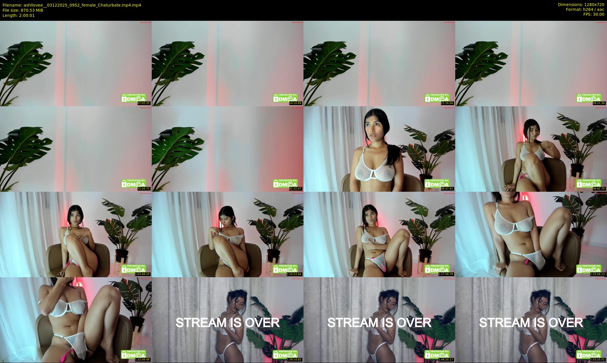 ashllovee_ — 121 minute Chaturbate female cam show recording, 720p, Dec 3, 2025