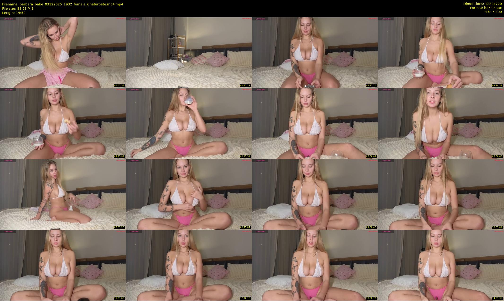 barbara_babe — 15 minute Chaturbate female cam show recording, 720p, Dec 3, 2025