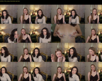 bright_diamonds_054 — 34 minute Chaturbate couple cam show recording, 720p, Dec 3, 2025