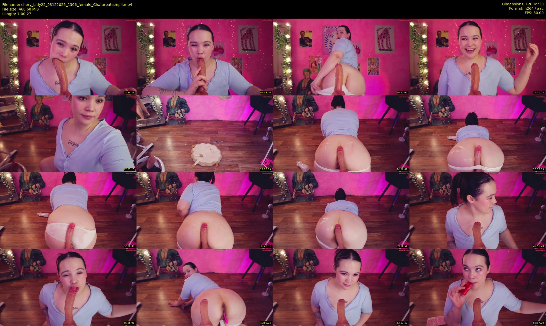 chery_lady22 — 61 minute Chaturbate female cam show recording, 720p, Dec 3, 2025