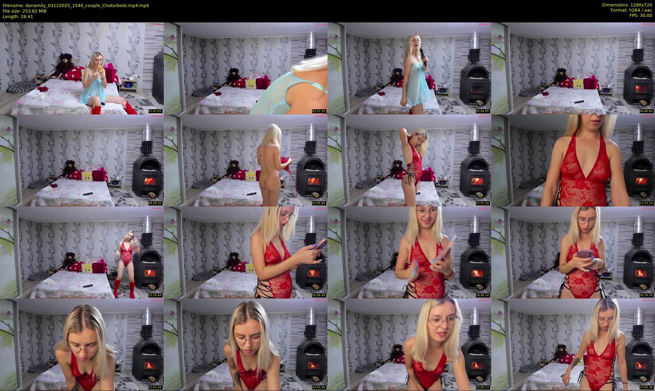 danamily — 29 minute Chaturbate female cam show recording, 720p, Dec 3, 2025