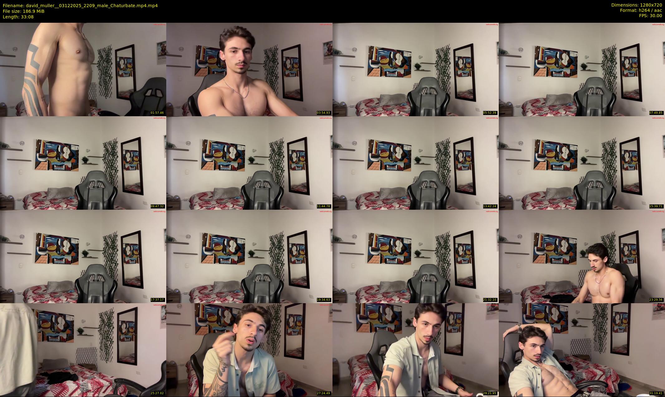 david_muller_ — 34 minute Chaturbate male cam show recording, 720p, Dec 3, 2025