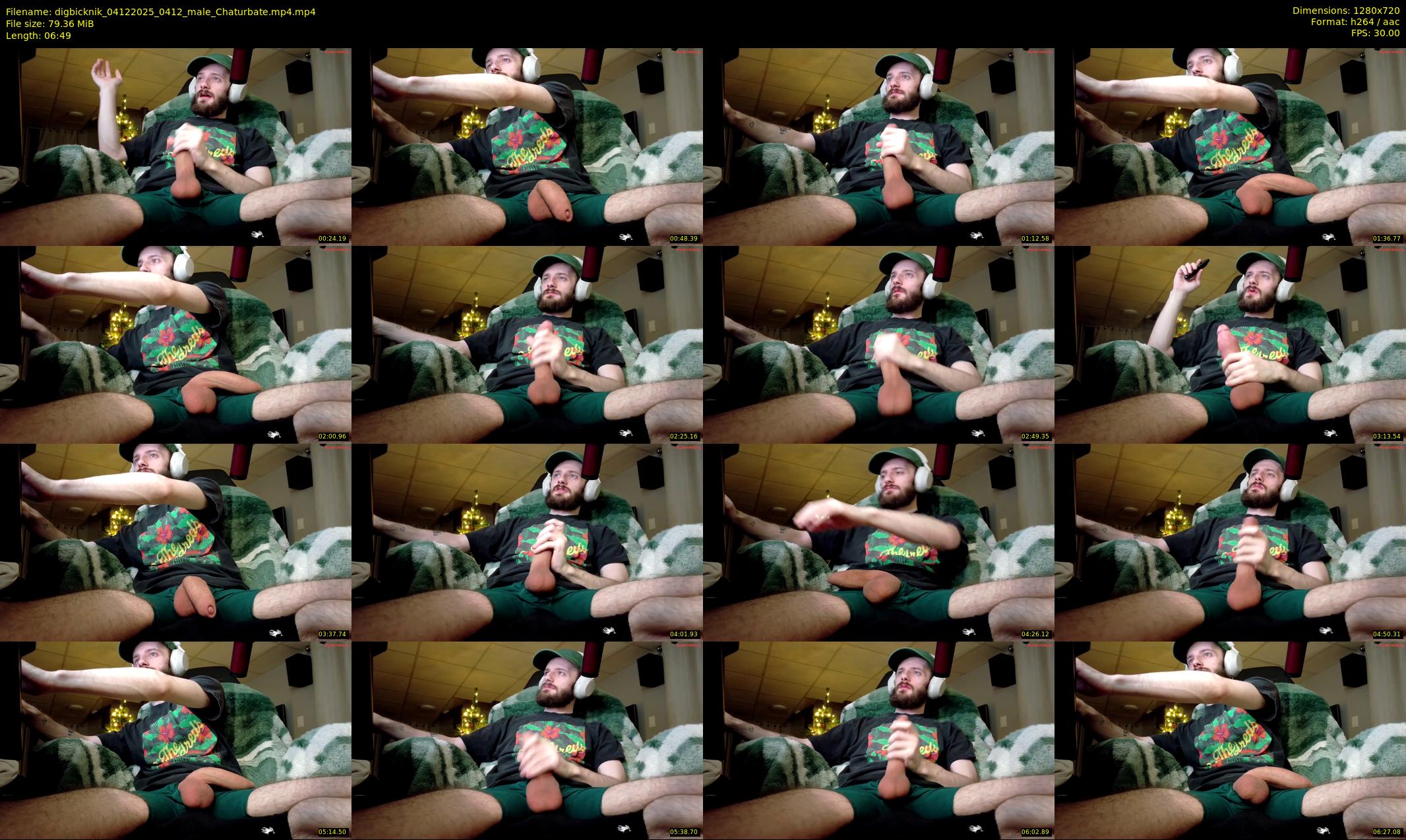 digbicknik — 7 minute Chaturbate male cam show recording, 720p, Dec 4, 2025