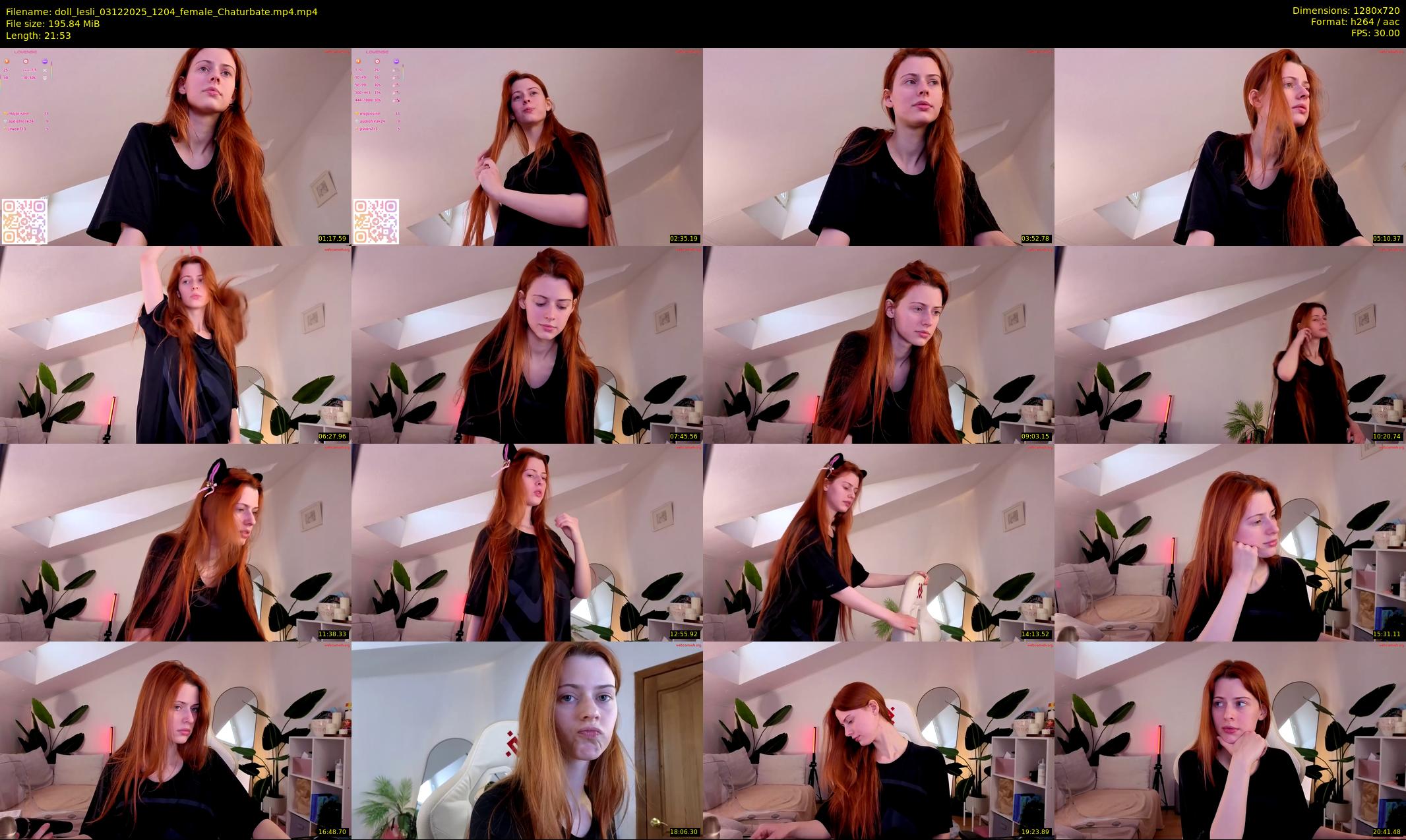 doll_lesli — 22 minute Chaturbate female cam show recording, 720p, Dec 3, 2025