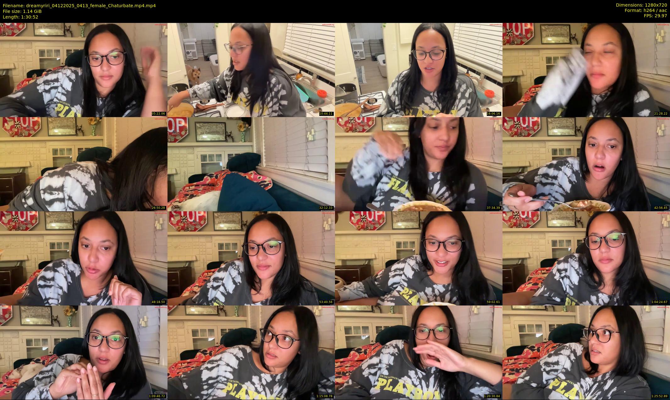 dreamyriri — 91 minute Chaturbate female cam show recording, 720p, Dec 4, 2025