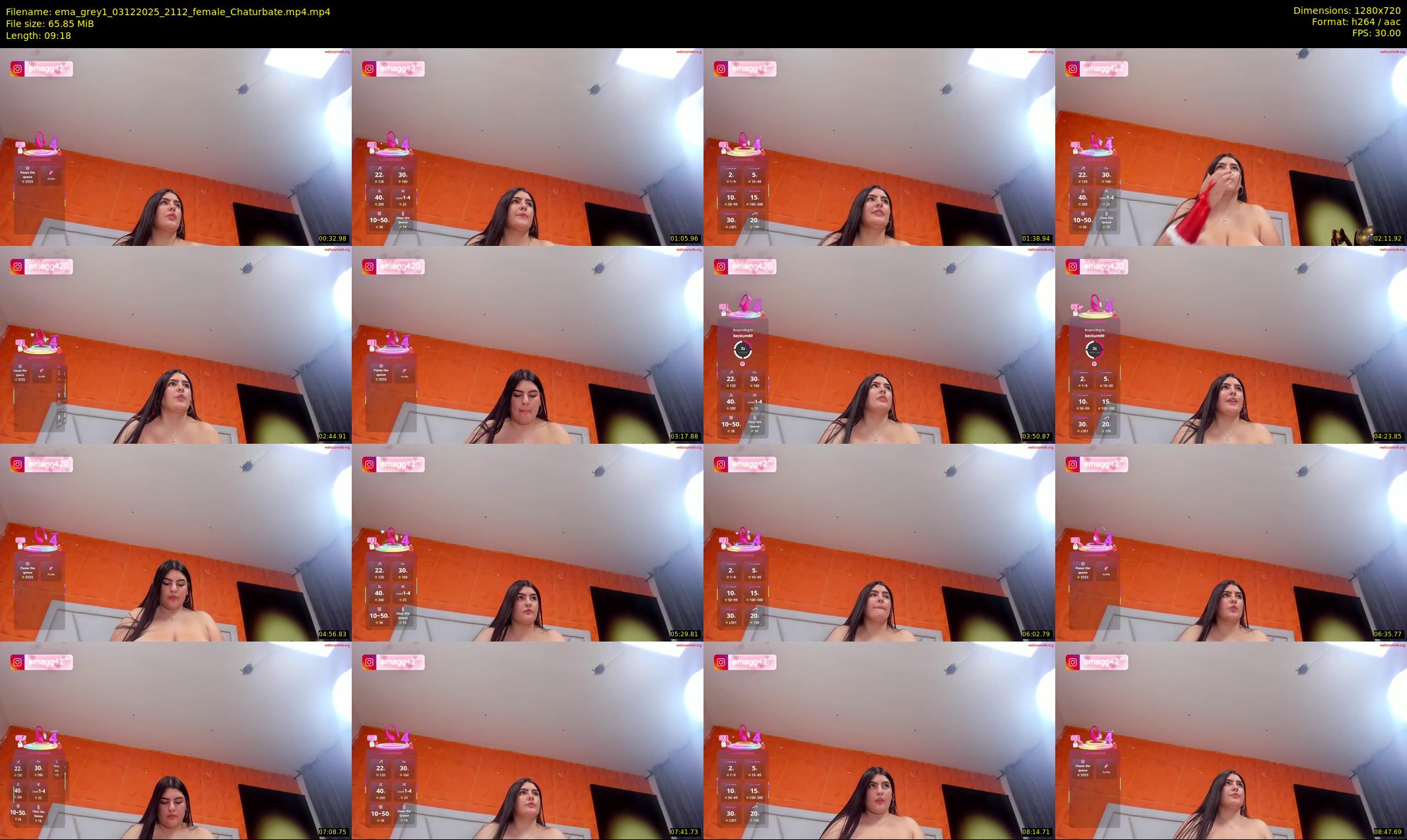 ema_grey1 — 10 minute Chaturbate female cam show recording, 720p, Dec 3, 2025