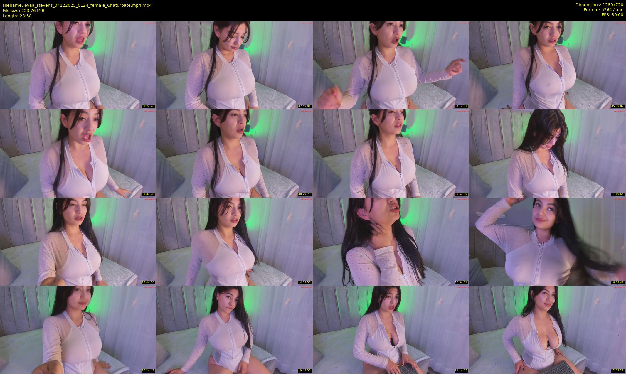 evaa_stevens — 24 minute Chaturbate female cam show recording, 720p, Dec 4, 2025