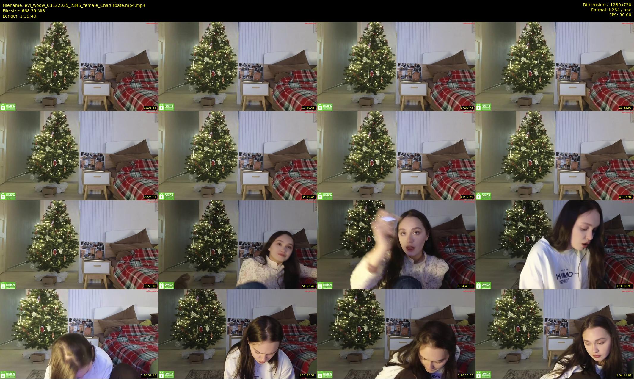 evi_woow — 100 minute Chaturbate female cam show recording, 720p, Dec 3, 2025