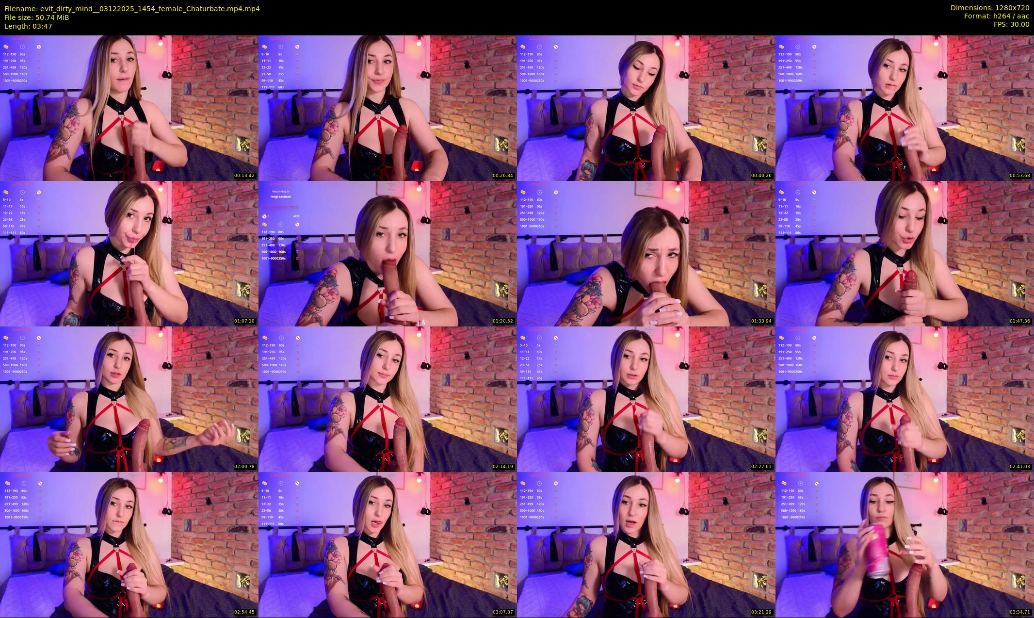 evit_dirty_mind_ — 4 minute Chaturbate couple cam show recording, 720p, Dec 3, 2025