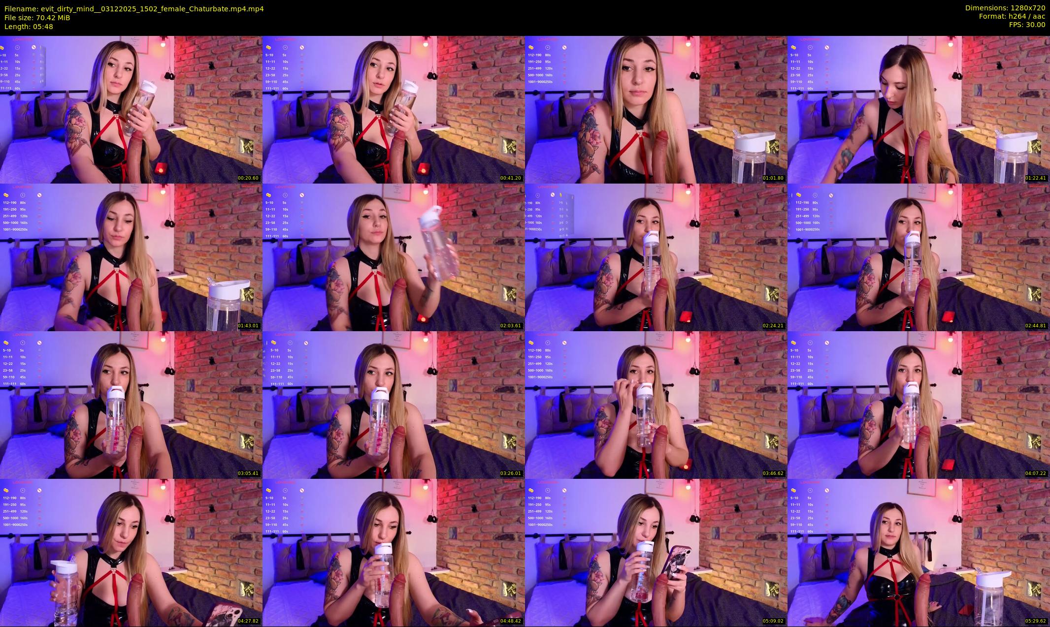 evit_dirty_mind_ — 6 minute Chaturbate couple cam show recording, 720p, Dec 3, 2025