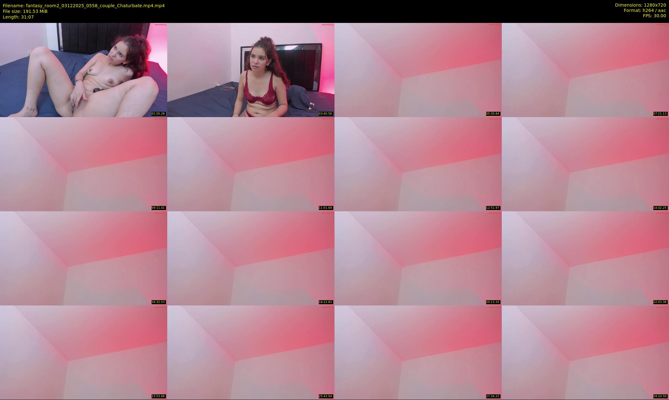 fantasy_room2 — 32 minute Chaturbate couple cam show recording, 720p, Dec 3, 2025