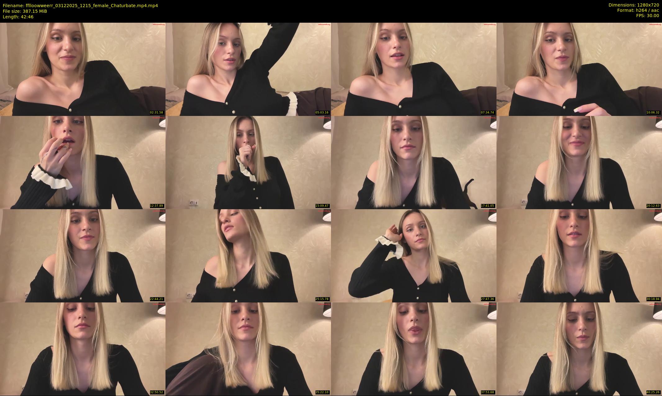 fflloowweerr — 43 minute Chaturbate couple cam show recording, 720p, Dec 3, 2025