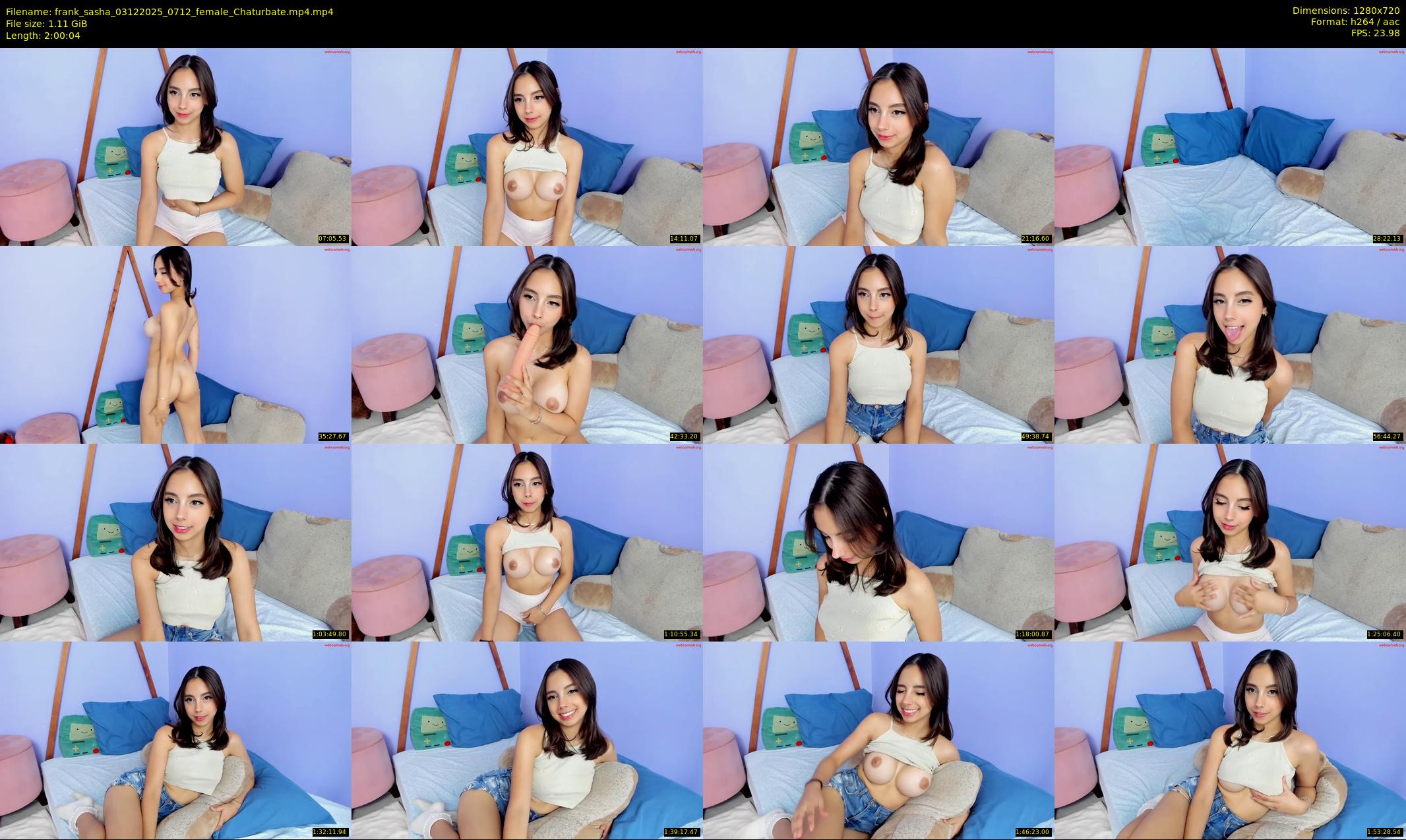 frank_sasha — 121 minute Chaturbate couple cam show recording, 720p, Dec 3, 2025