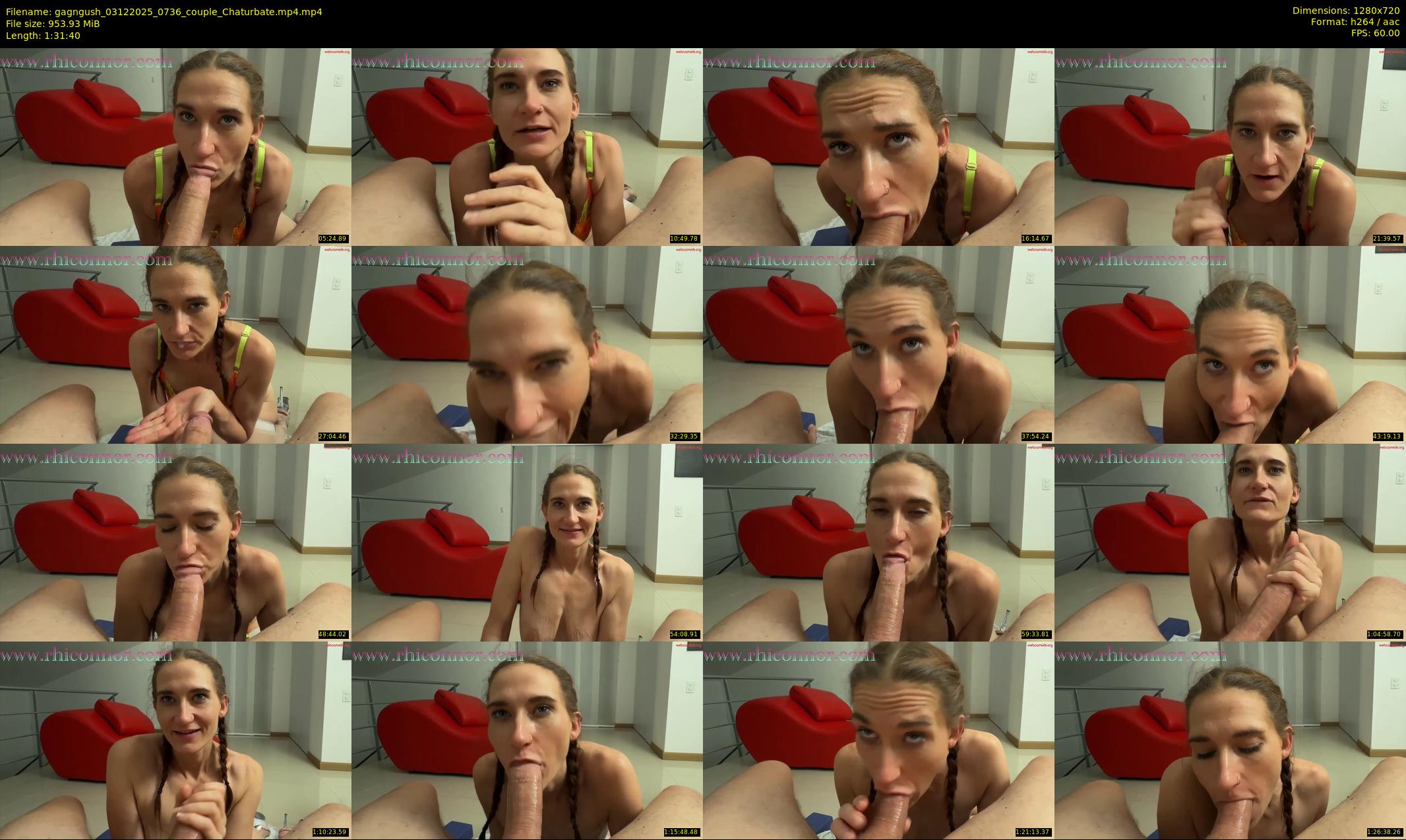 gagngush — 92 minute Chaturbate couple cam show recording, 720p, Dec 3, 2025