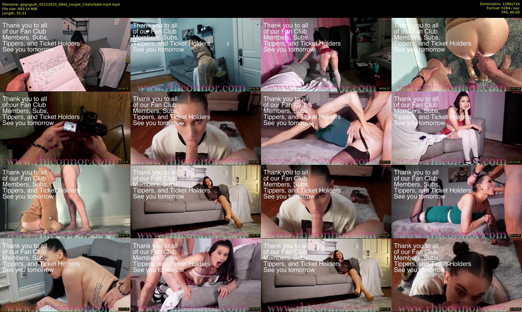 gagngush — 56 minute Chaturbate couple cam show recording, 720p, Dec 3, 2025