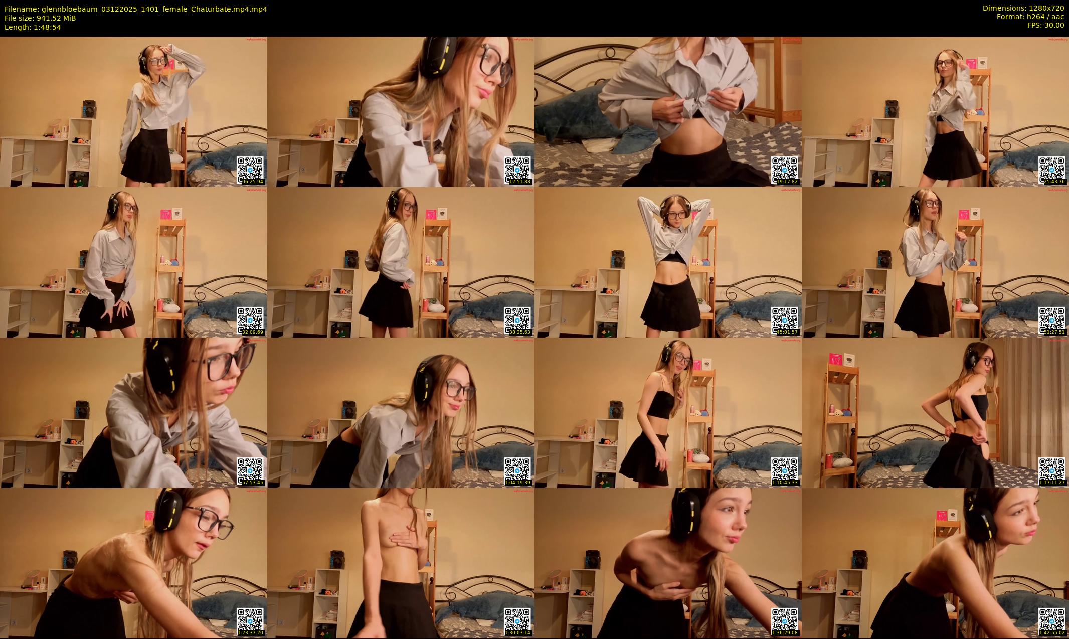 glennbloebaum — 109 minute Chaturbate female cam show recording, 720p, Dec 3, 2025