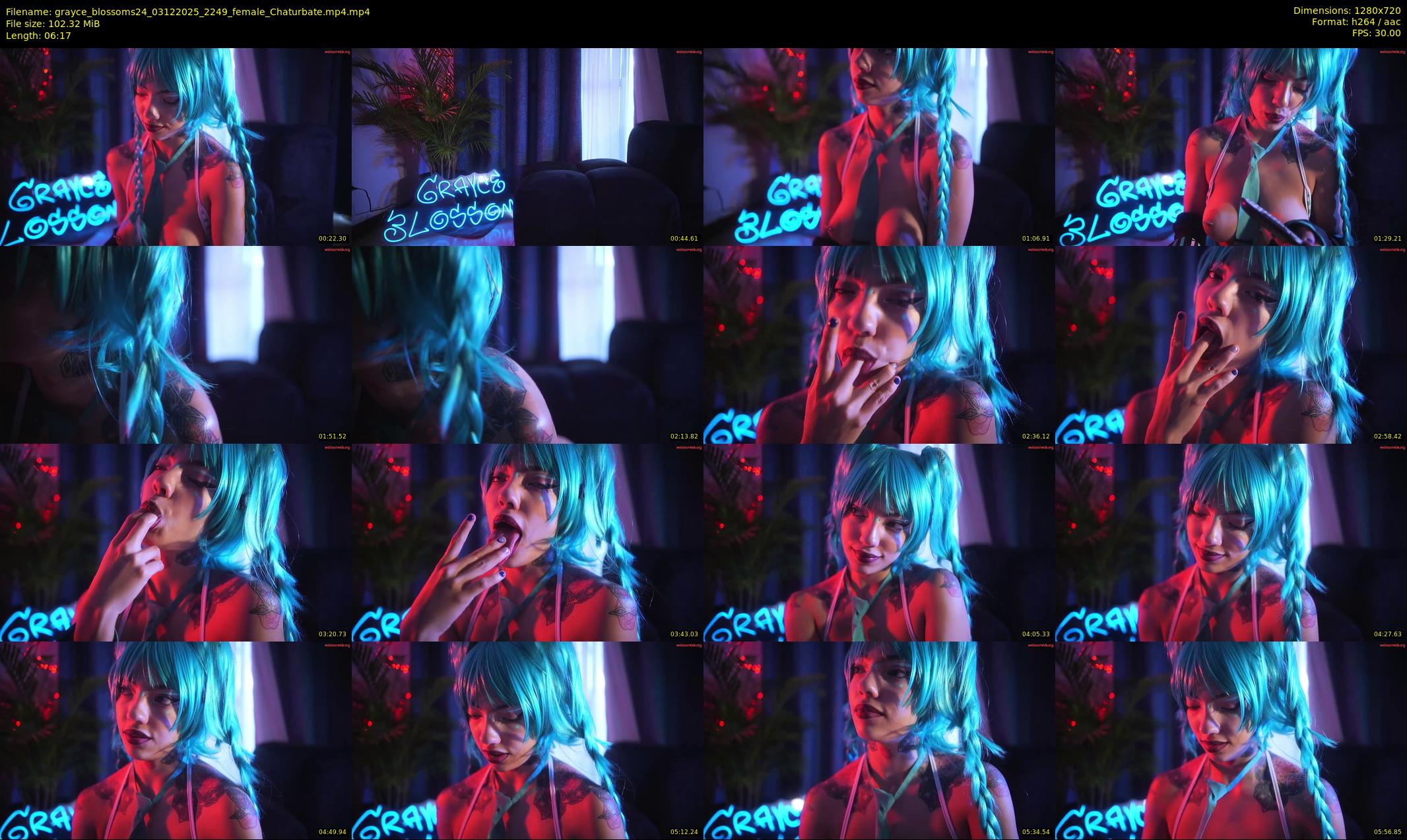 grayce_blossoms24 — 7 minute Chaturbate female cam show recording, 720p, Dec 3, 2025