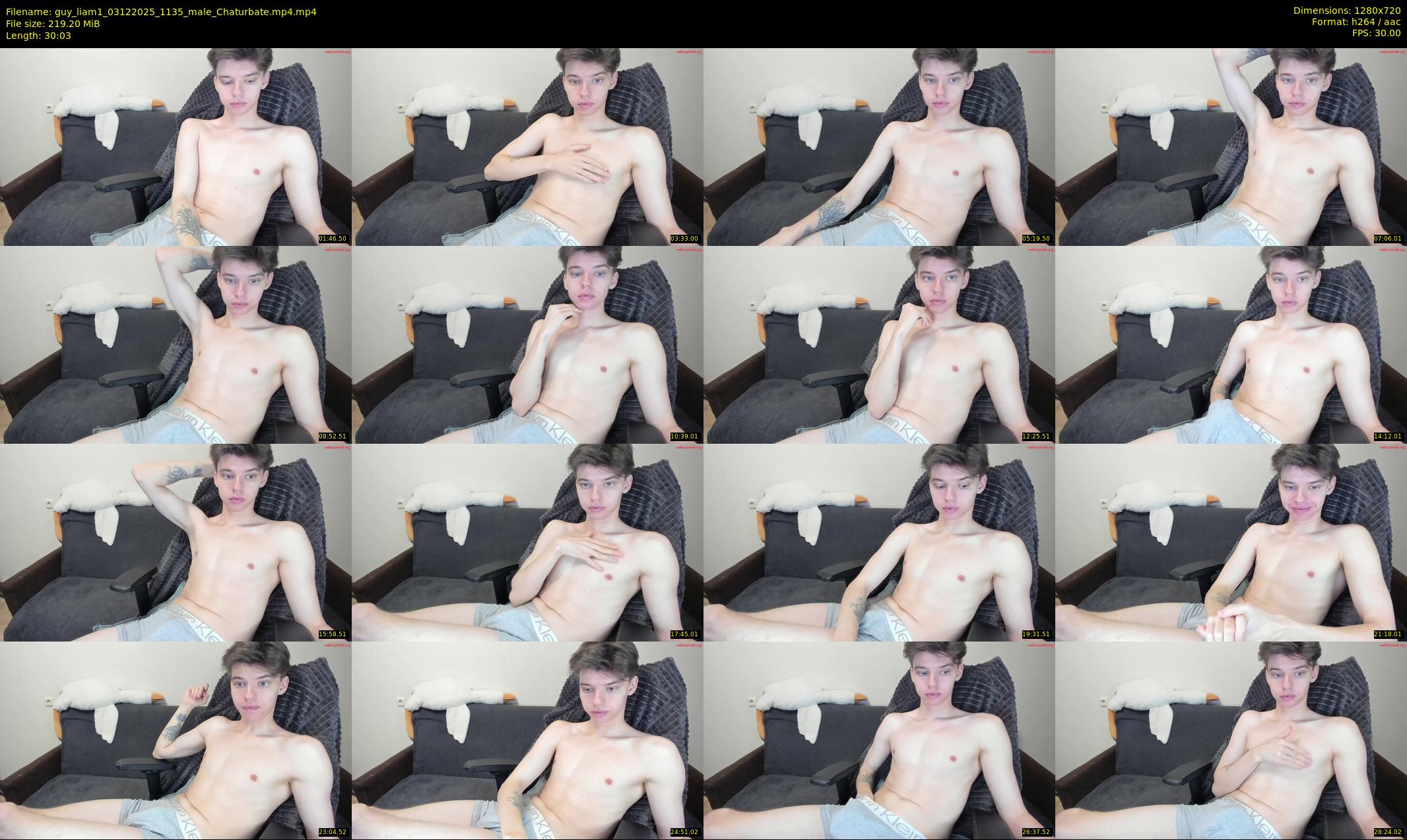 guy_liam1 — 31 minute Chaturbate male cam show recording, 720p, Dec 3, 2025
