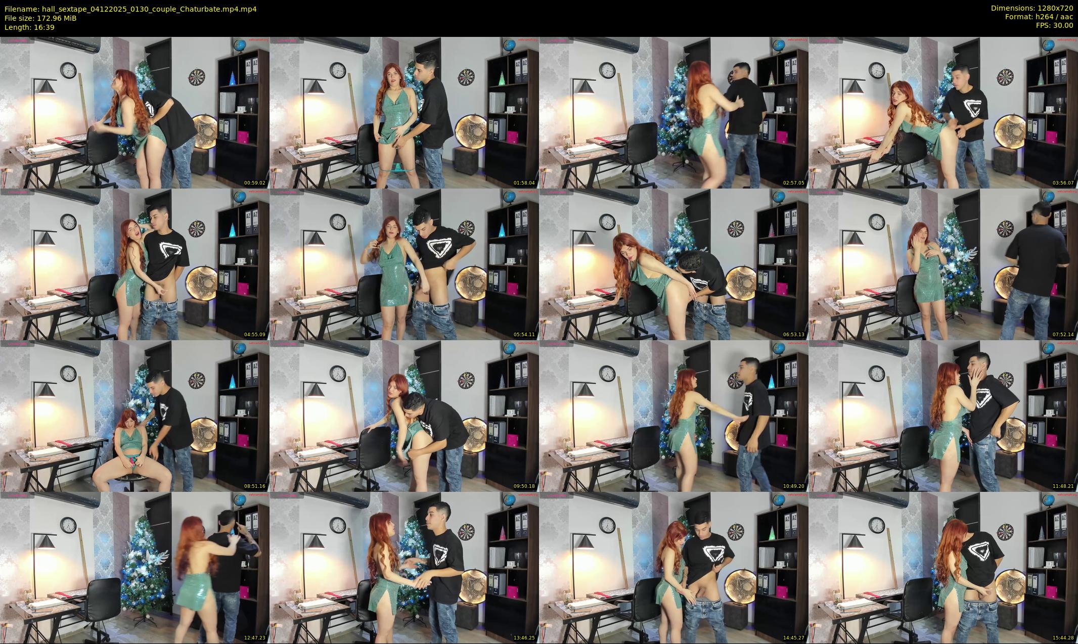 hall_sextape — 17 minute Chaturbate couple cam show recording, 720p, Dec 4, 2025