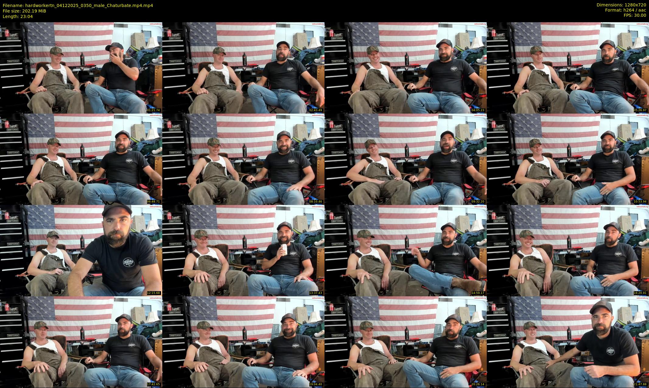 hardworkertn — 24 minute Chaturbate male cam show recording, 720p, Dec 4, 2025