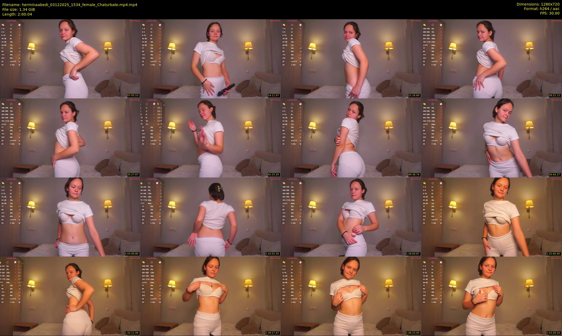 herminaabedi — 121 minute Chaturbate female cam show recording, 720p, Dec 3, 2025
